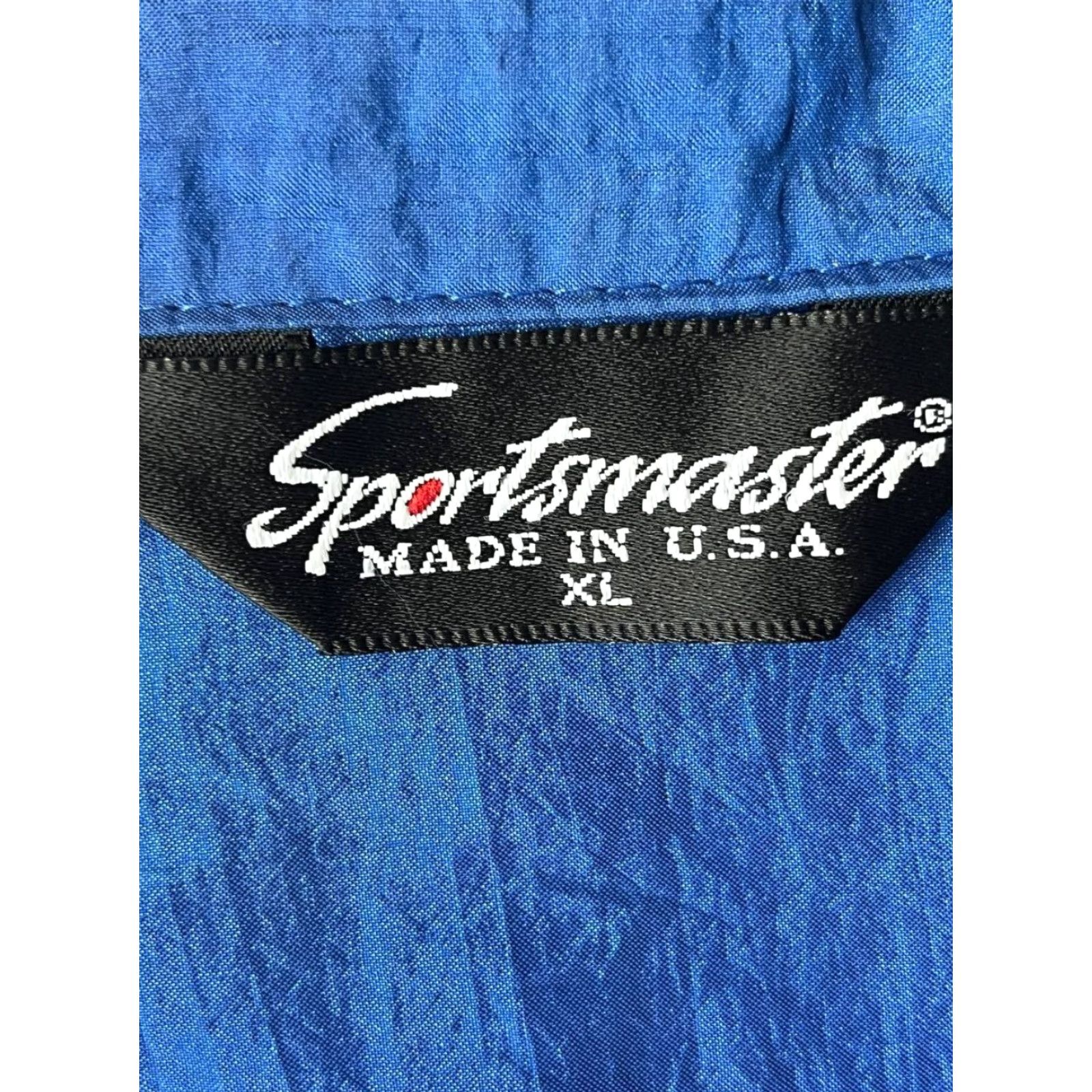 Vintage VINTAGE Sportsmaster Jacket XL Mens Blue Nylon Windbreaker Retro Coach Made in USA Size US XL / EU 56 / 4 - 6 Thumbnail