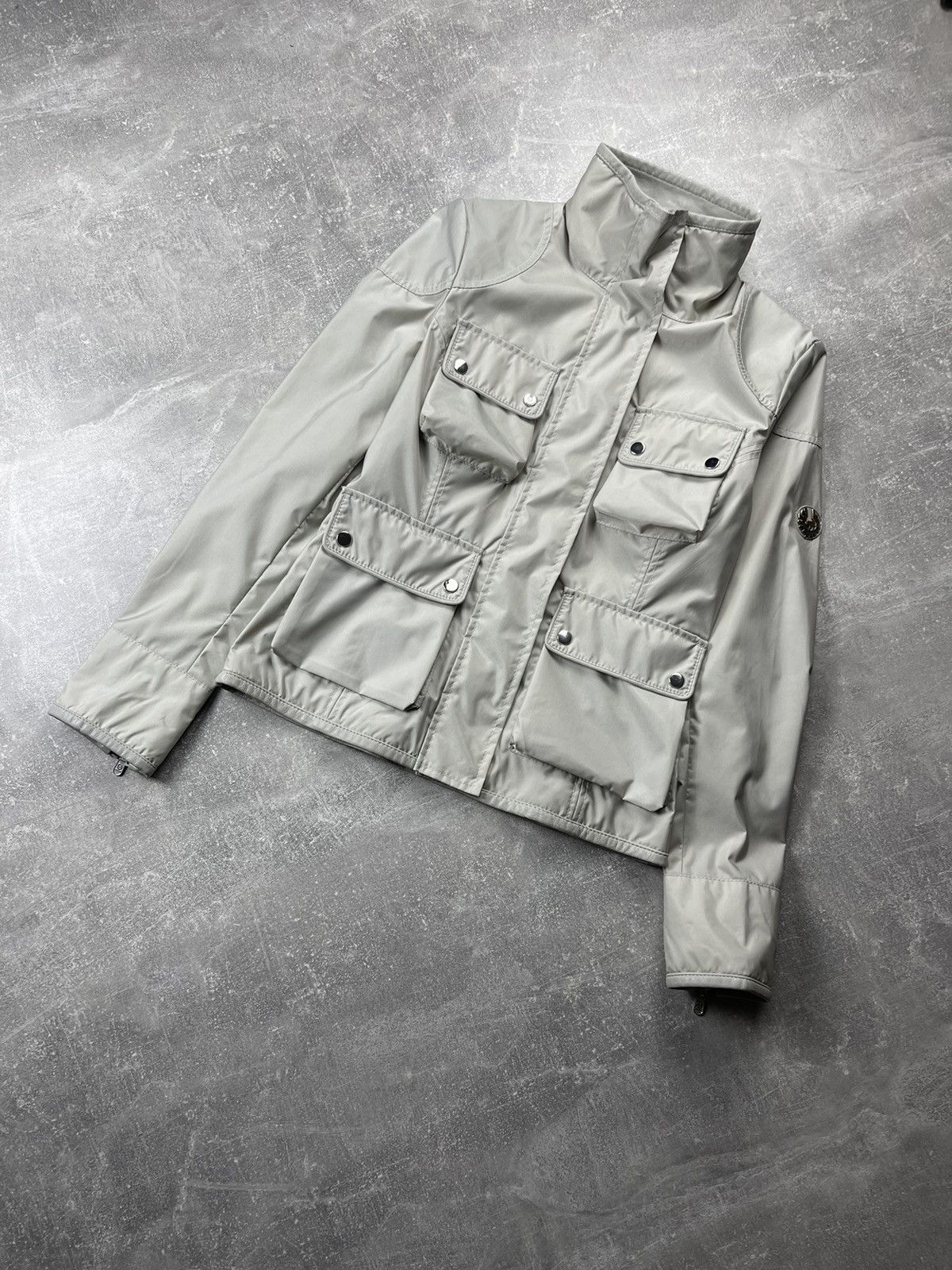 Belstaff Belstaff Gold Label Women’s Field Jacket Silver Gray Size S / US 4 / IT 40 - 1 Thumbnail