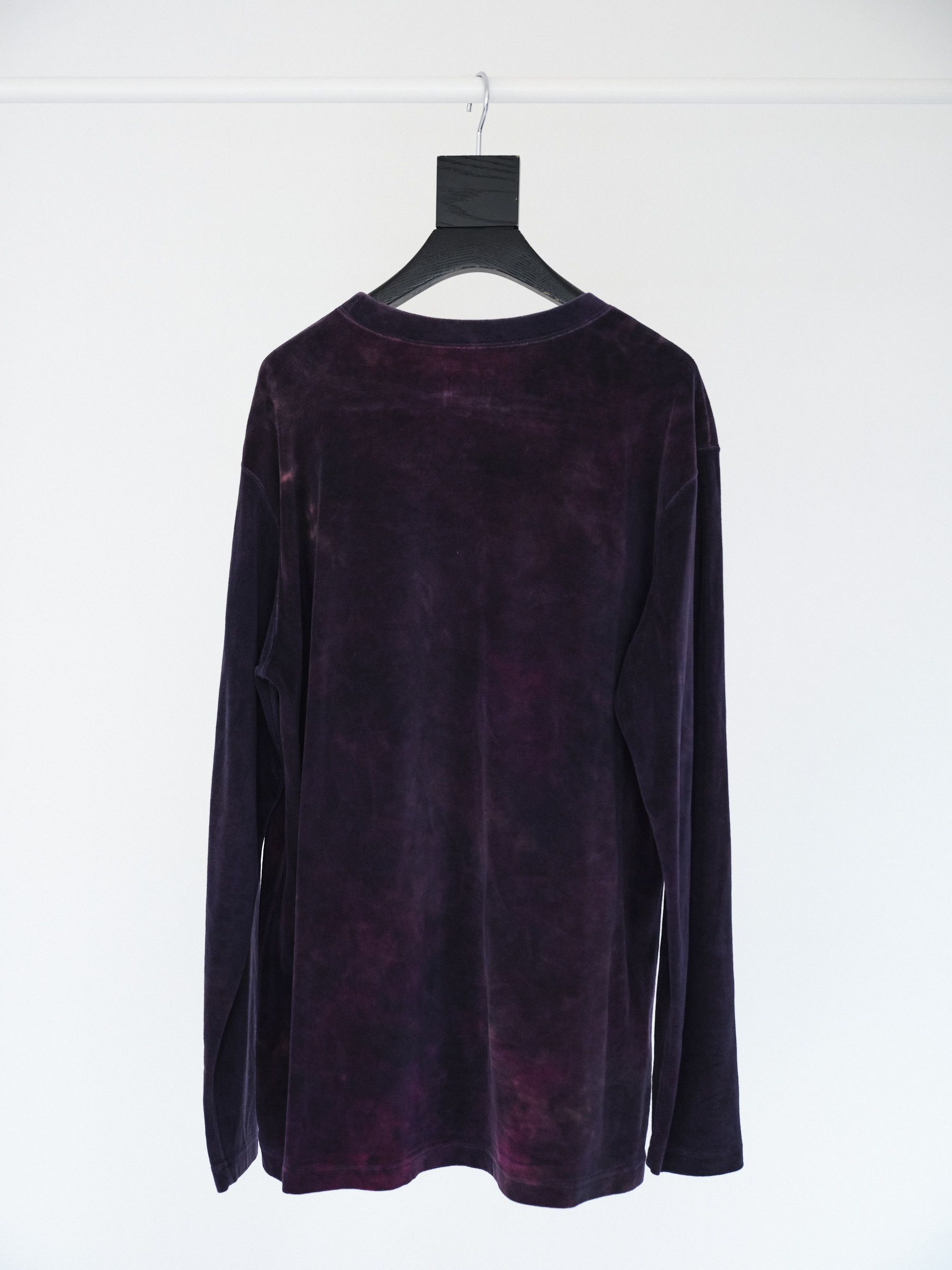 Needles Needles Indigo Tie Dye Pocket Tee Longsleeve Tee Size US S / EU 44-46 / 1 - 3 Thumbnail
