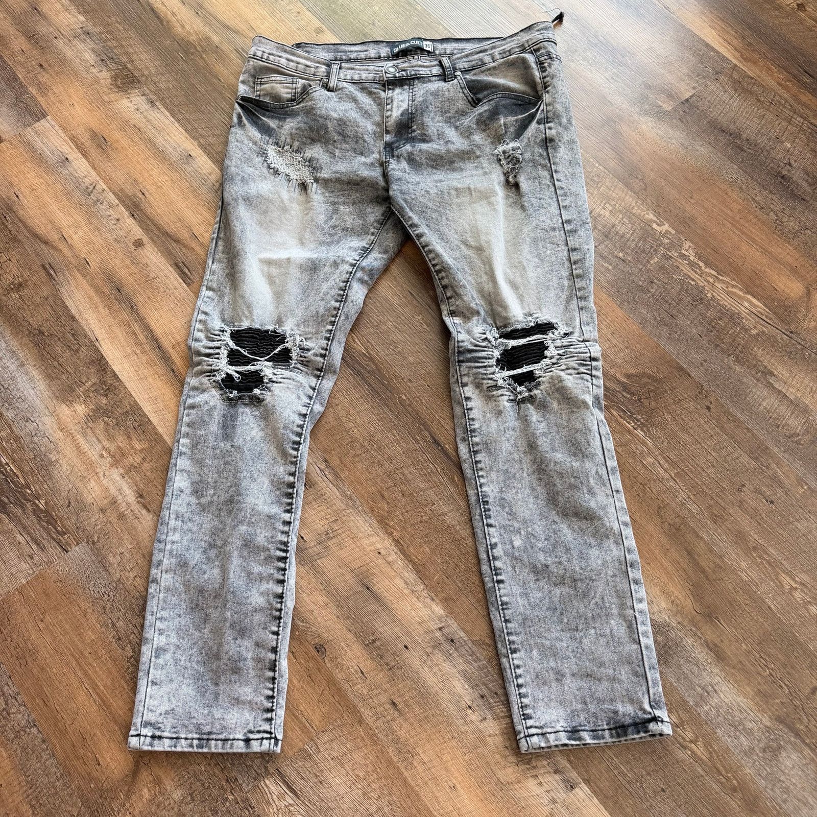 Other Blue Cult Distressed Gray blue Denim Size 36 Size US 36 / EU 52 - 2 Thumbnail