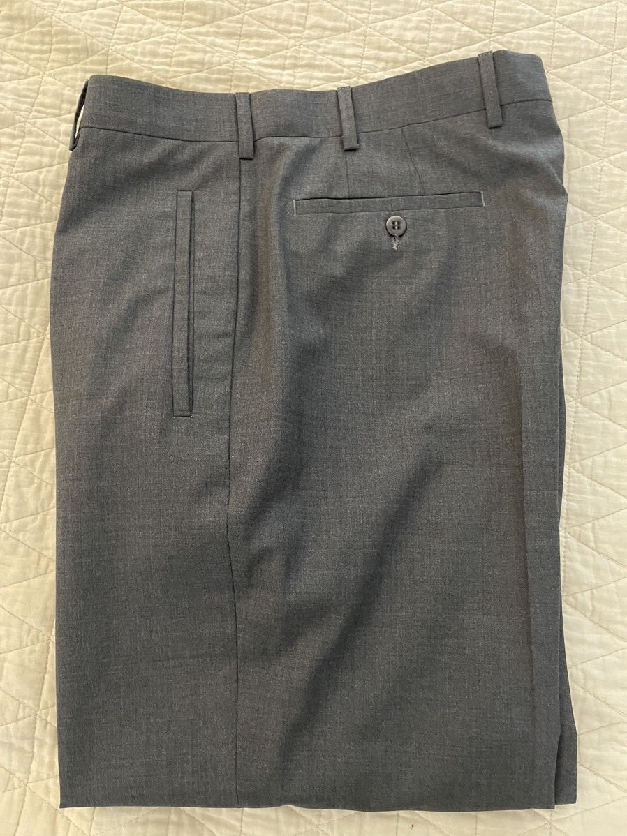 Zanella Vitale Barberis Super 150's Wool Tyson Trouser Size 34R - 1 Thumbnail