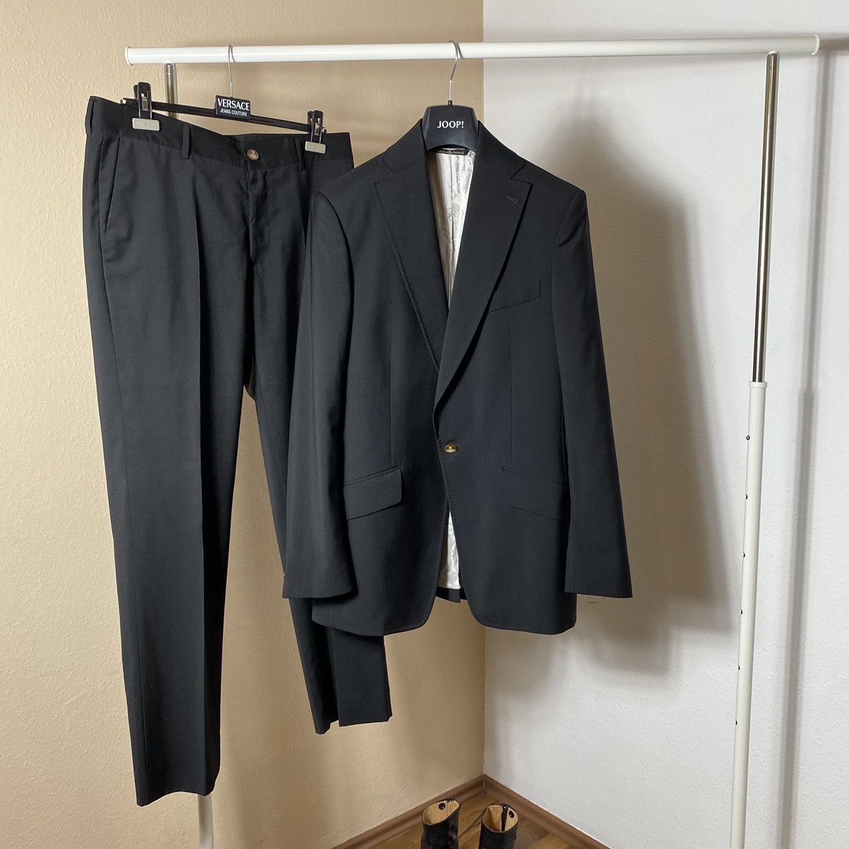 Vivienne Westwood Avant-Garde Suit Vivienne Westwood Black Size 52L - 2 Thumbnail