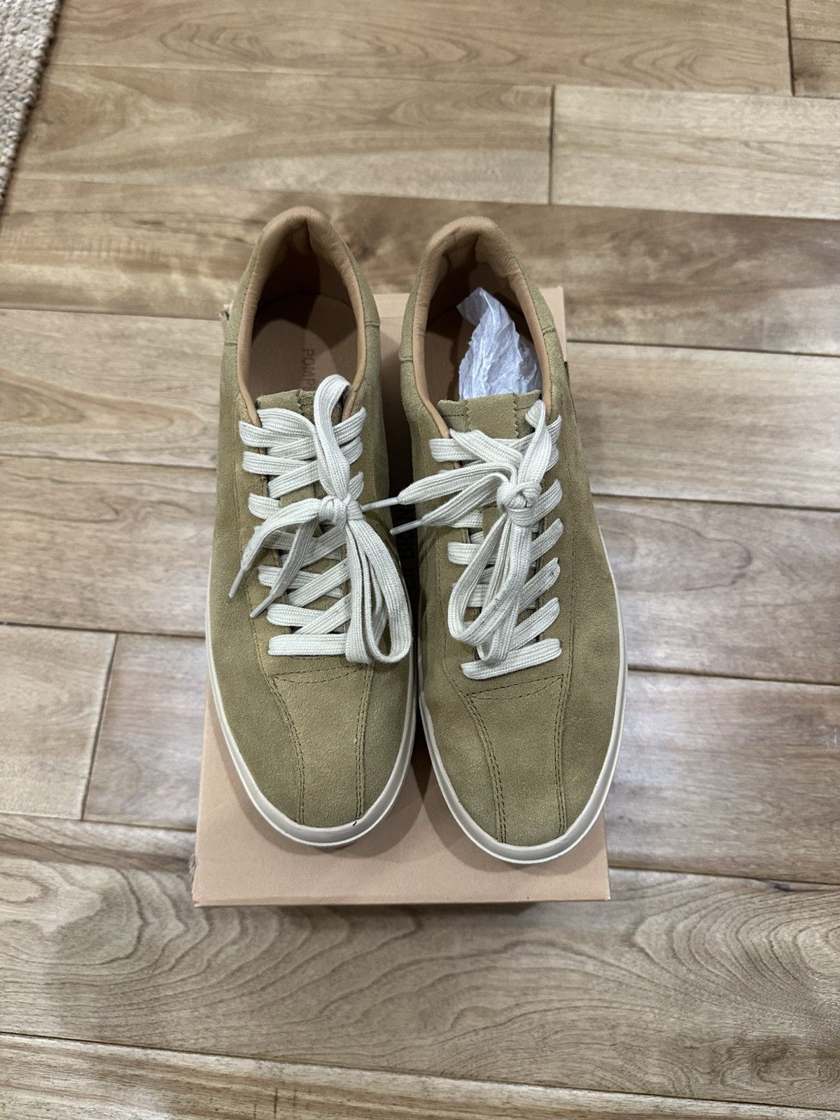 Designer Pompeii Suede Low top sneaker Size US 9.5 / EU 42-43 - 2 Thumbnail