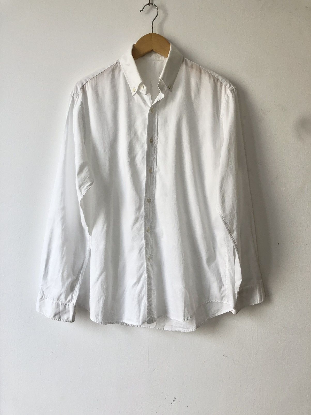 Maison Margiela Oxford white shirt Size US XXS / EU 40 - 1 Thumbnail