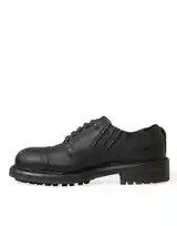 Dolce & Gabbana o1y0125 Buckle Laced Shoes in Black Size US 10.5 / EU 43-44 - 2 Thumbnail