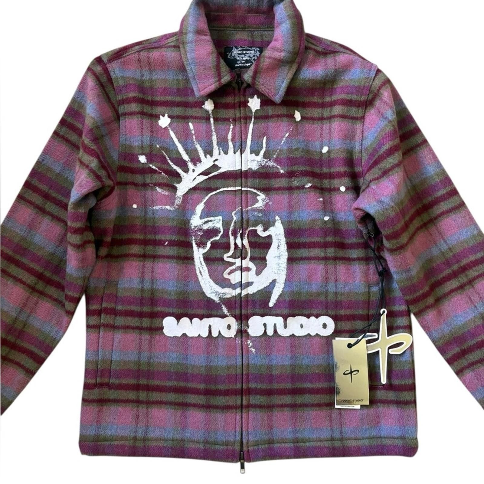 Other Santo Studio Gut Feelings are Guardian Angels Plaid Jacket Size US M / EU 48-50 / 2 - 2 Thumbnail