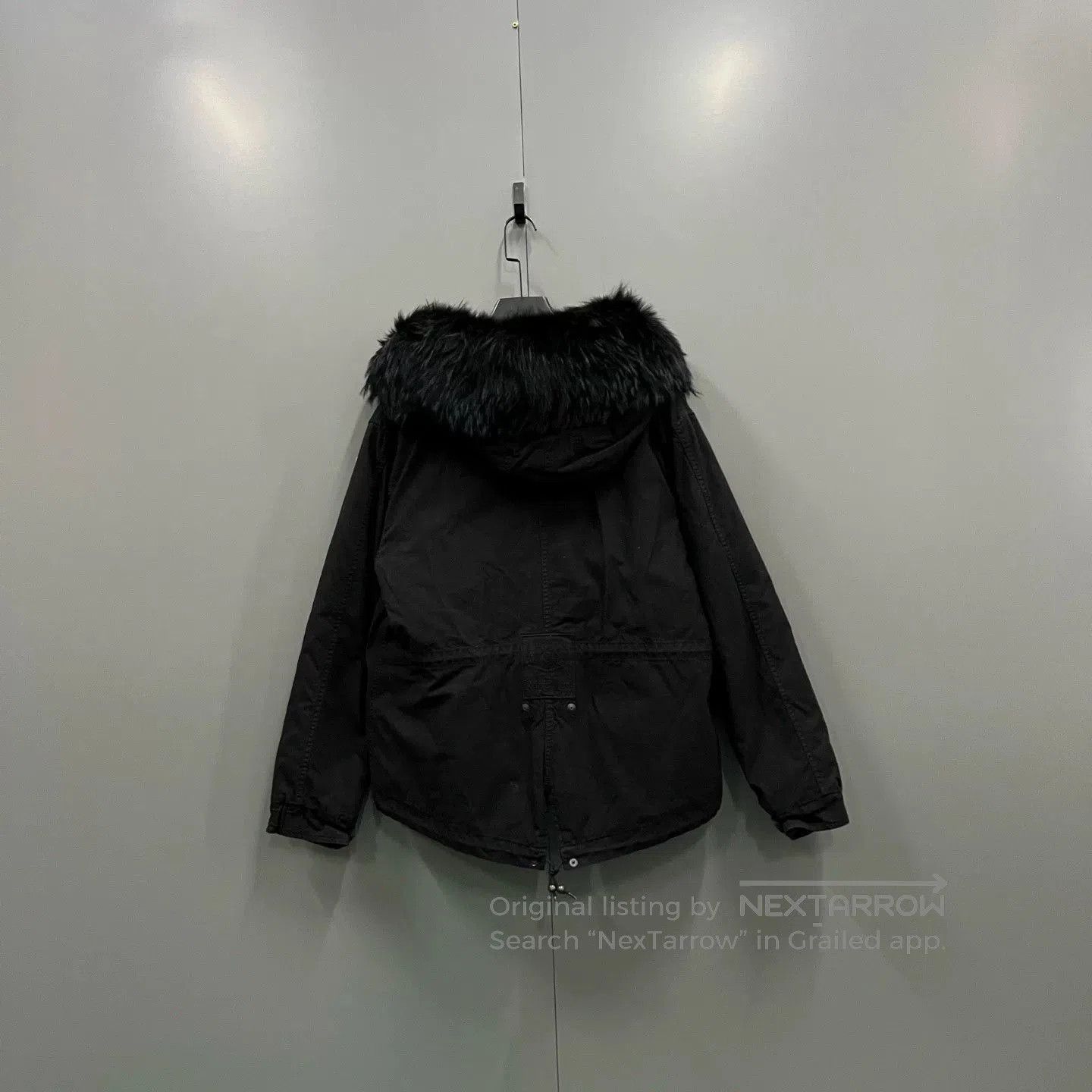 MR & MRS ITALY black fur. Size L / US 10 / IT 46 - 2 Thumbnail