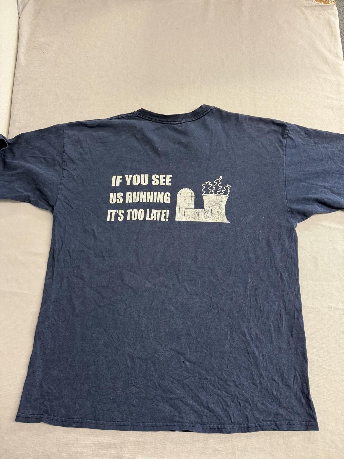 Gildan Vintage Penn State Nuclear Engineering T-shirt If You See Us Size US XL / EU 56 / 4 - 2 Thumbnail