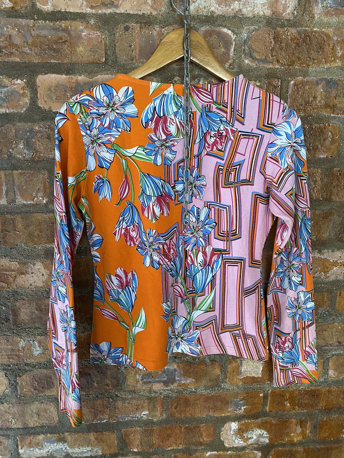 Kenzo × Vintage 2000s Kenzo floral abstract stretch Size S / US 4 / IT 40 - 10 Thumbnail