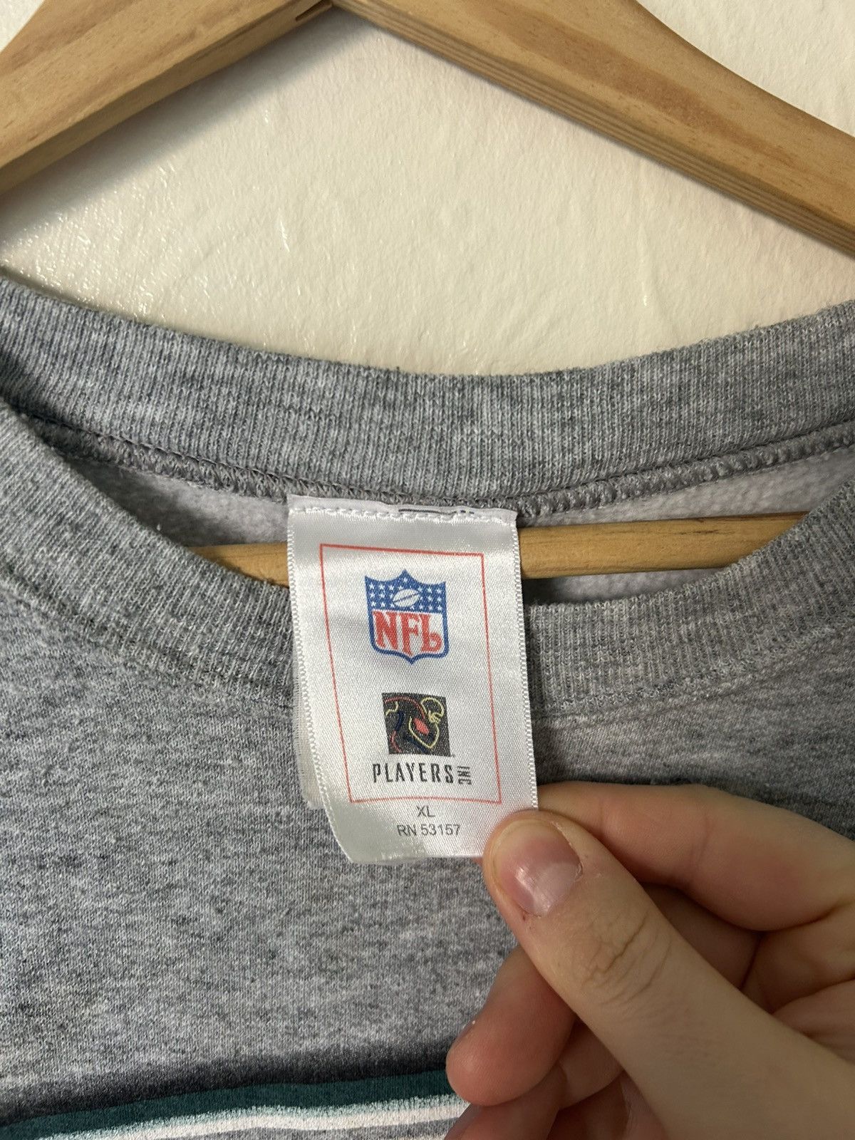NFL 90s Donovan McNabb Philadelphia Eagles Crewneck Sweatshirt Size US XL / EU 56 / 4 - 4 Thumbnail