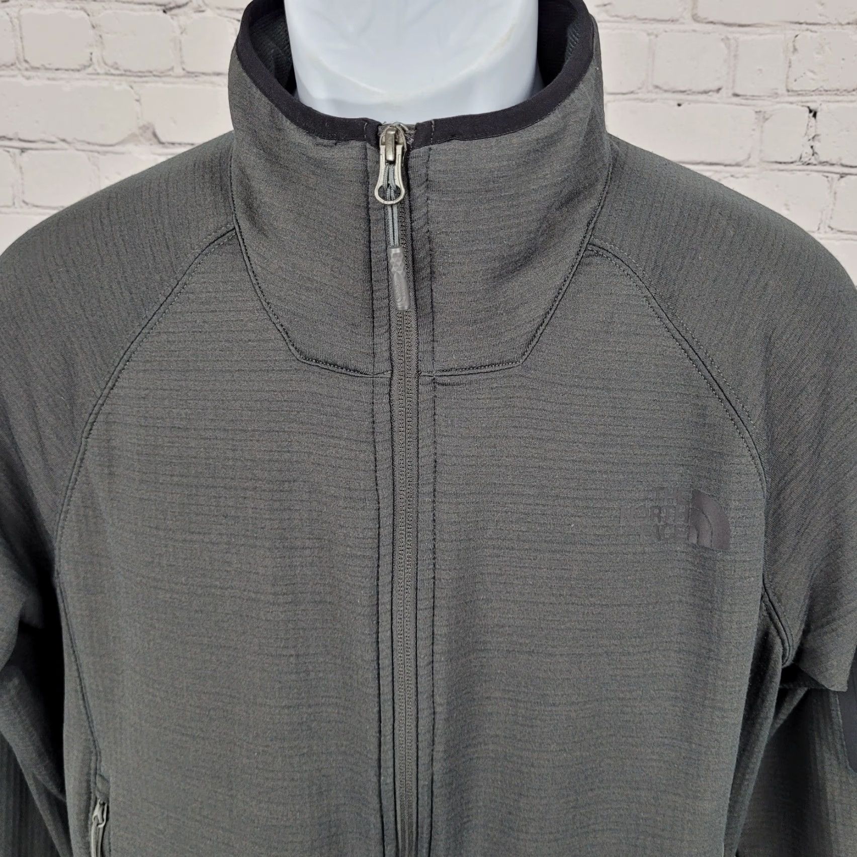 The North Face The North Face Grey Full Zip Lightweight Stretch Unlined Jacket M Size US M / EU 48-50 / 2 - 7 Thumbnail