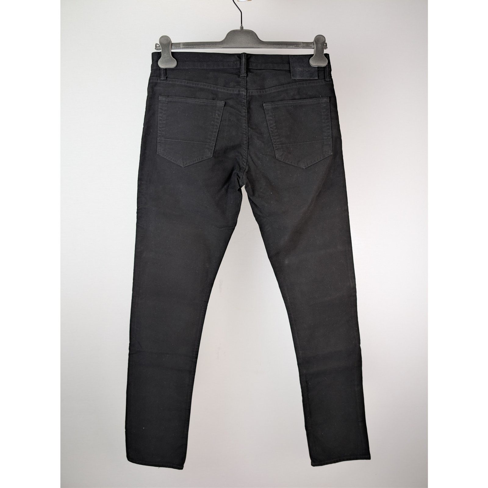 Tom Ford o1rshd1 Slim Fit Denim Jeans in Black Size US 32 / EU 48 - 10 Thumbnail