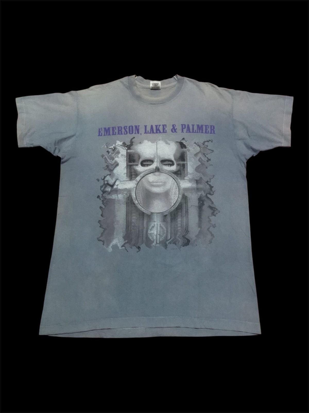 Band Tees Vintage 90s Emerson, Lake & Palmer World Tour Shirt Size US XL / EU 56 / 4 - 1 Thumbnail