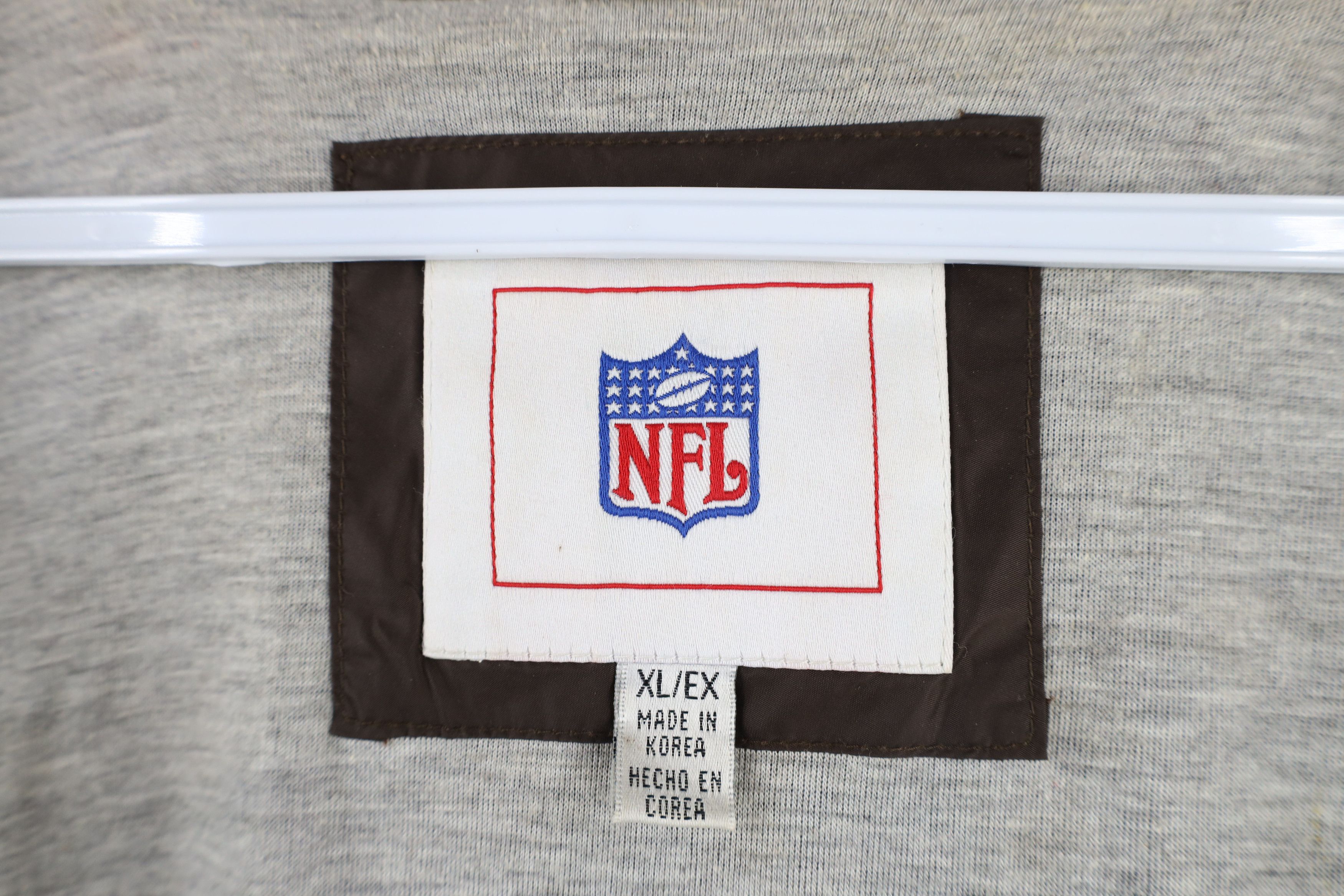 Vintage Vintage NFL Cleveland Football Lined Windbreaker Jacket Size US XL / EU 56 / 4 - 12 Thumbnail