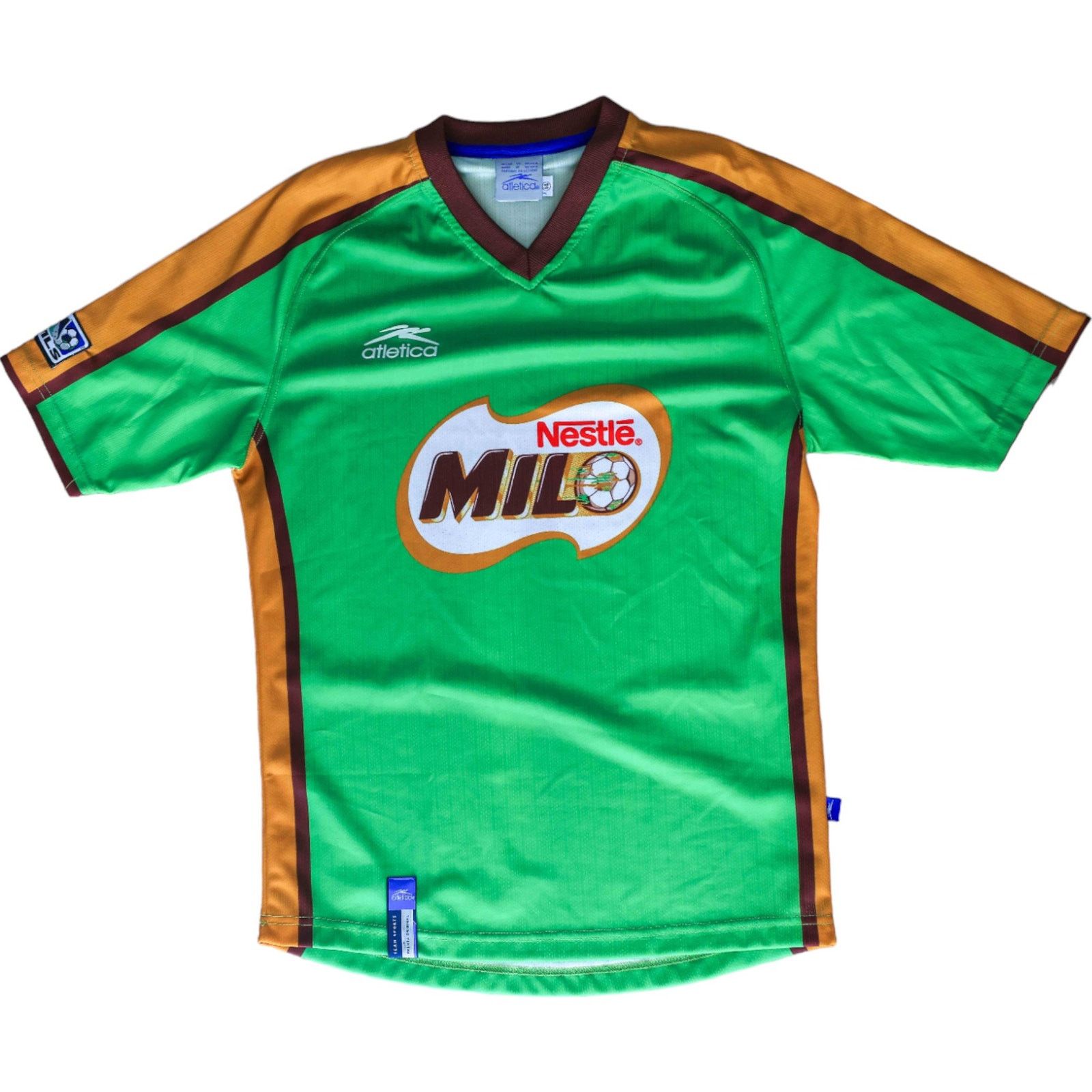 Atletica Atletica 90's MLS Nestle Milo Youth L 14 Soccer Jersey Size US S / EU 44-46 / 1 - 1 Thumbnail