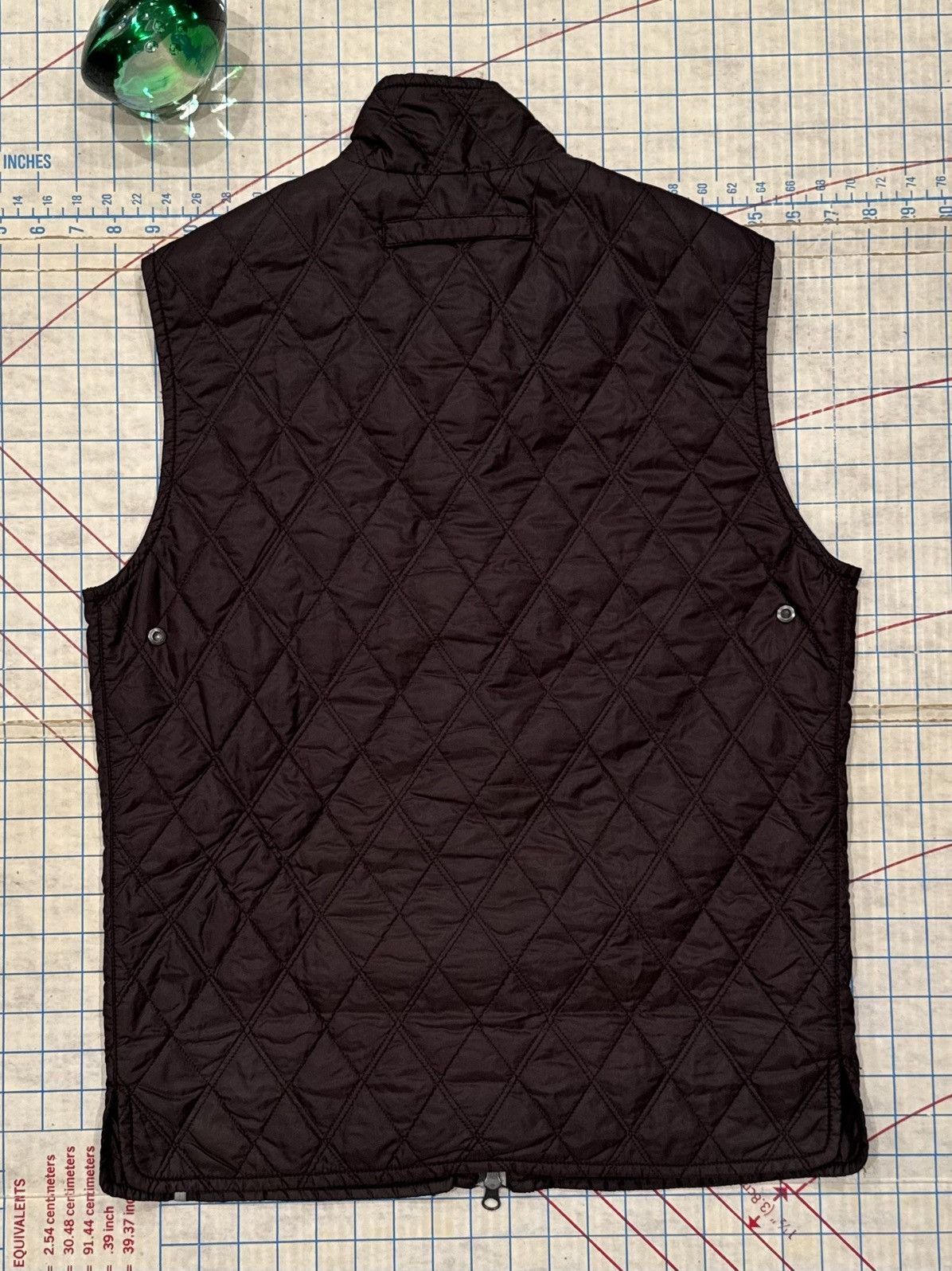 Versus Versace Vintage Versace Sport Brown Quilted Vest Fits Small Full Zip Size US S / EU 44-46 / 1 - 9 Thumbnail
