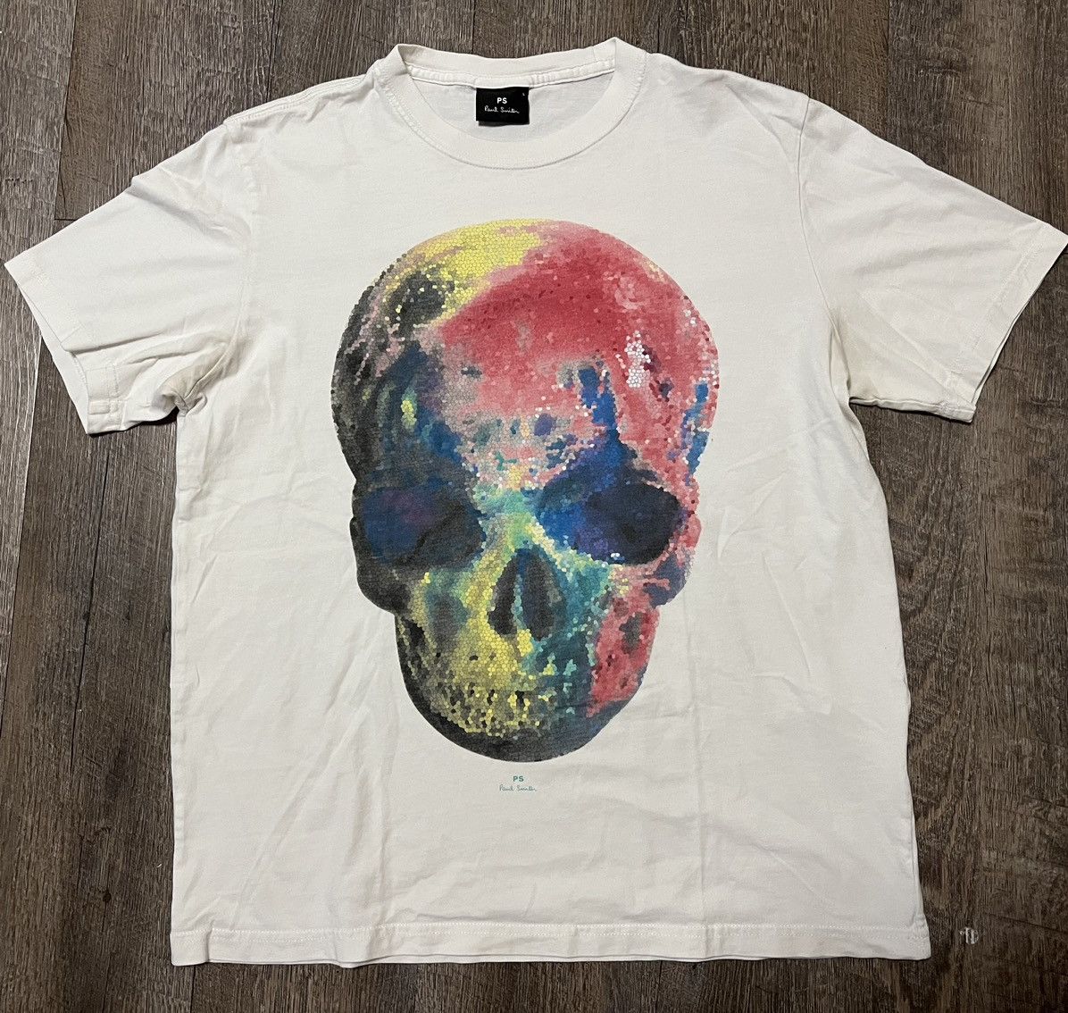Paul Smith Paul Smith Mosaic Skull Shirt size Large Size L / US 10 / IT 46 - 1 Thumbnail