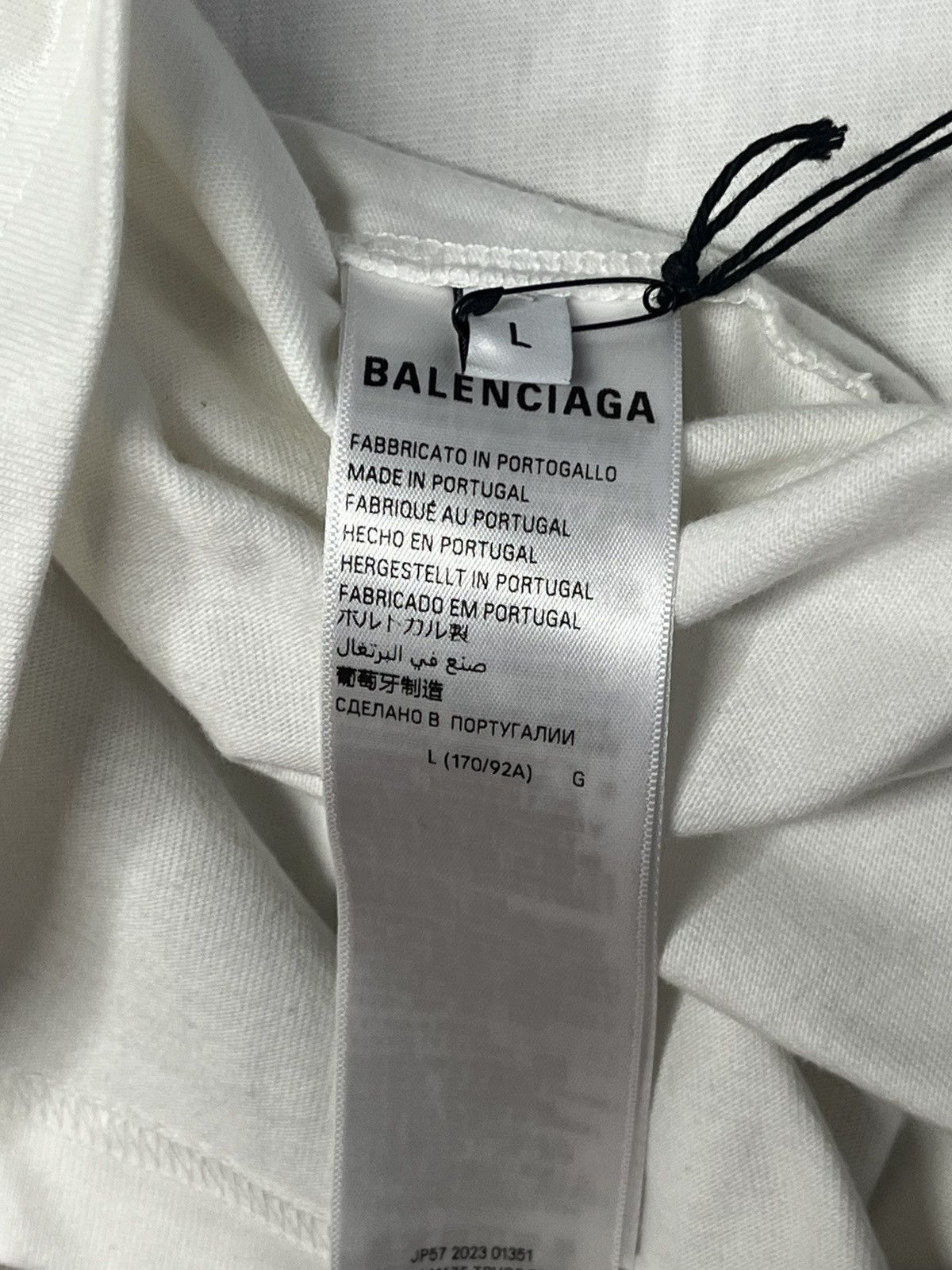 Balenciaga Balenciaga DIY Oversized Metal Tshirt Size US L / EU 52-54 / 3 - 7 Thumbnail