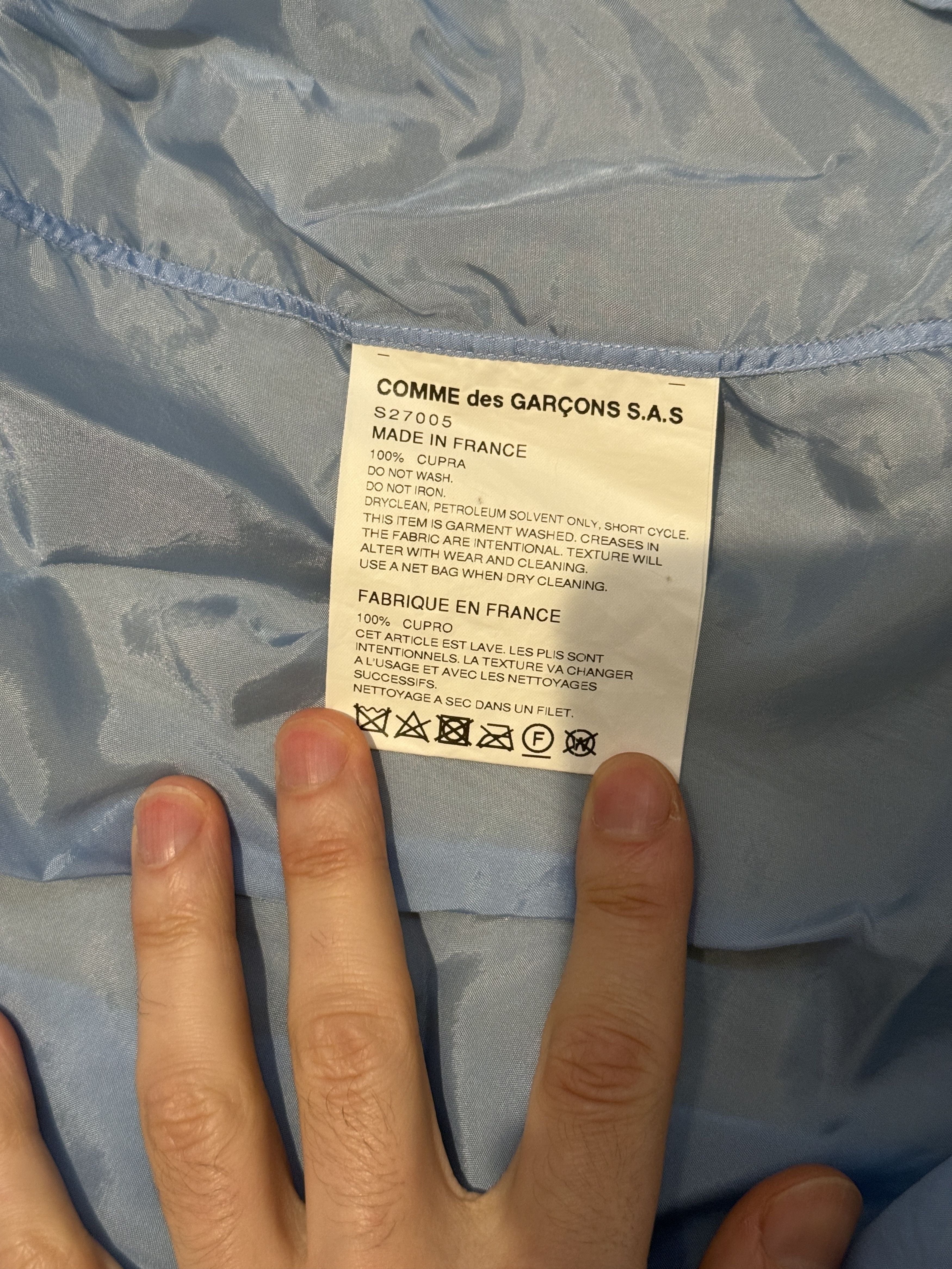 Comme des Garcons SHIRT CDG Silk Shirt Size US M / EU 48-50 / 2 - 4 Thumbnail