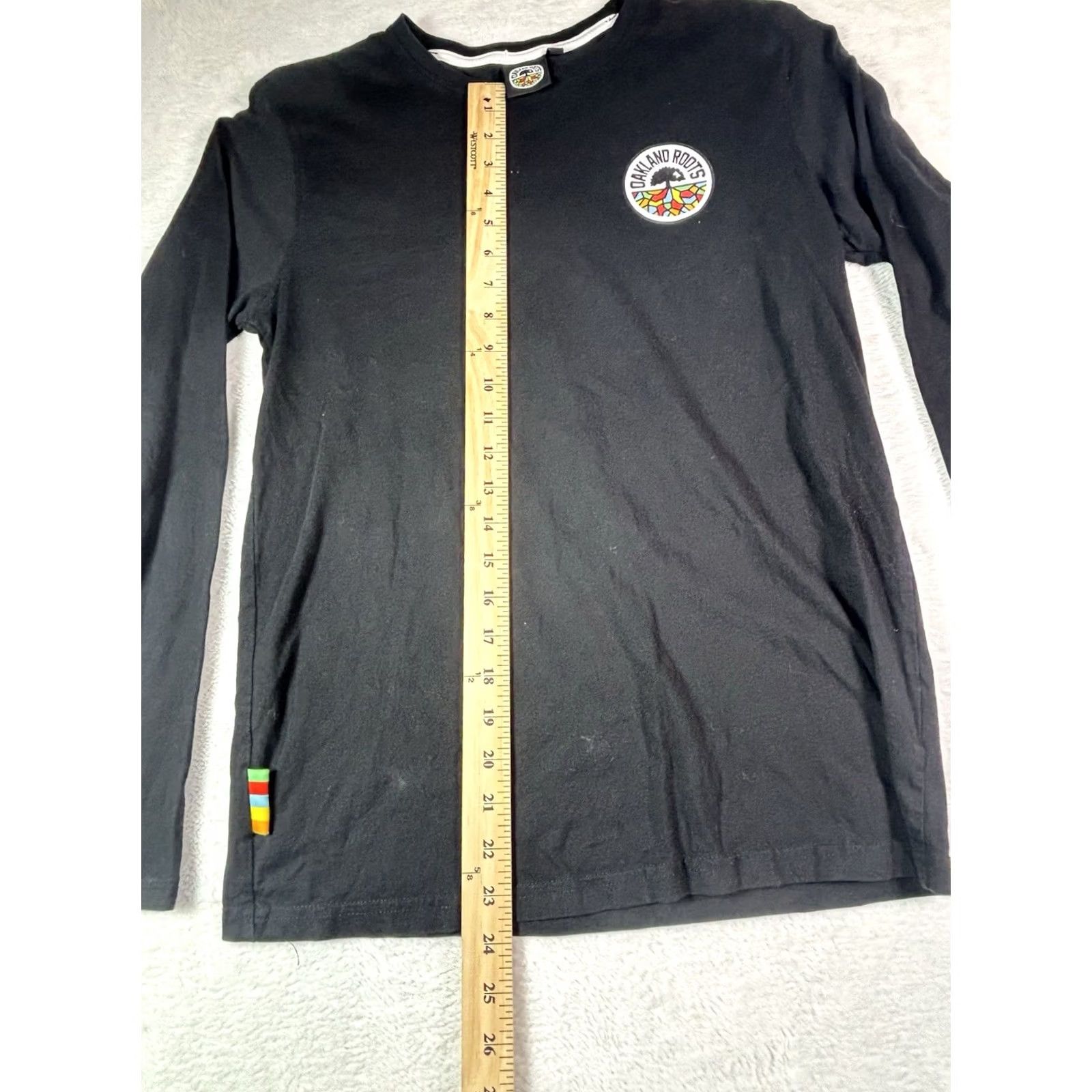 Roots Oakland Roots Soccer Club Adult Long Sleeve Shirt Size S Black Roots Hoodie Pullover Unisex Mens Womens 510 SC Size US S / EU 44-46 / 1 - 3 Thumbnail