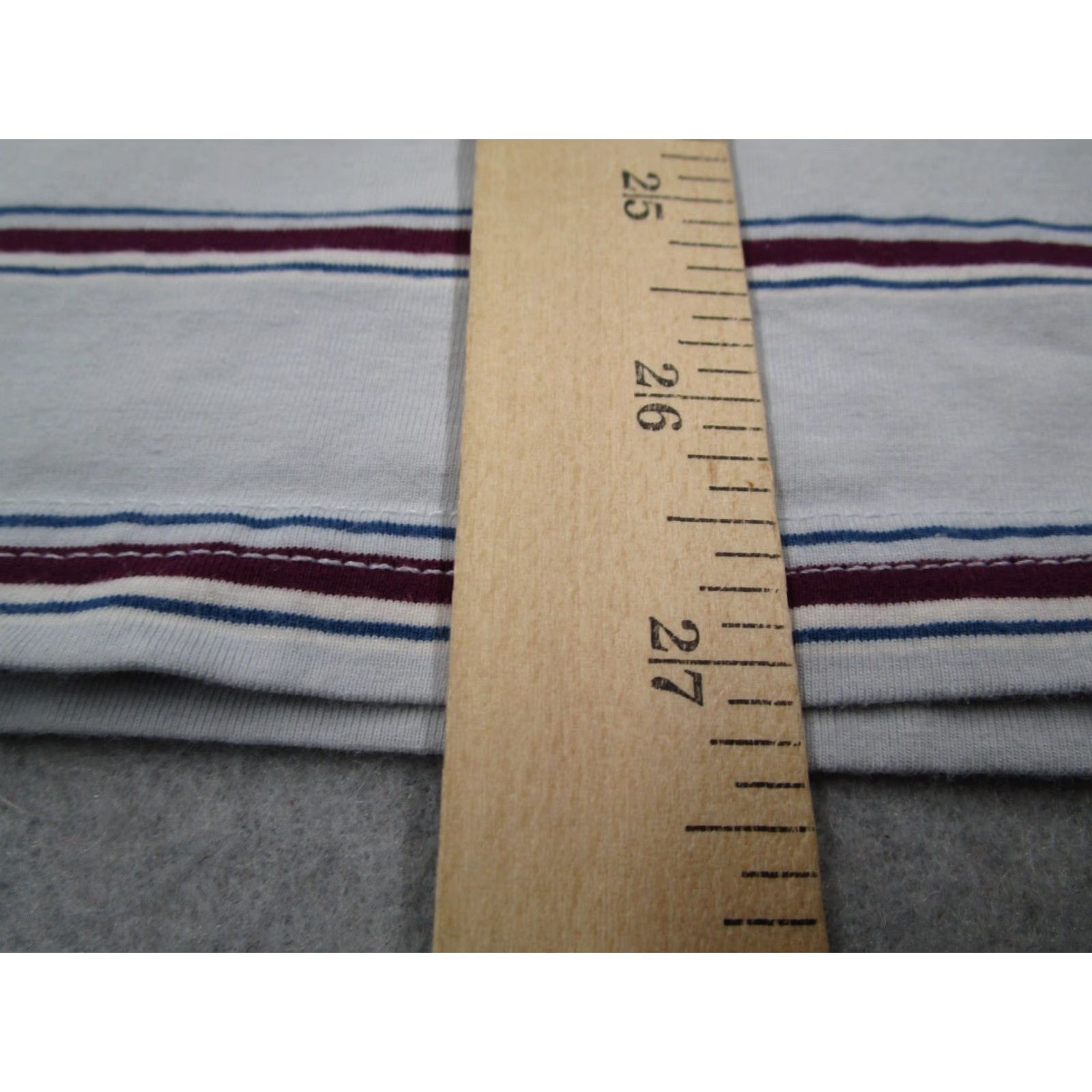 Vintage VINTAGE Criquet Men's Polo Shirt Large Gray Short Sleeve All Seasons Slim Fit Cotton Spandex Pima Blend Made in Peru Size US L / EU 52-54 / 3 - 7 Thumbnail