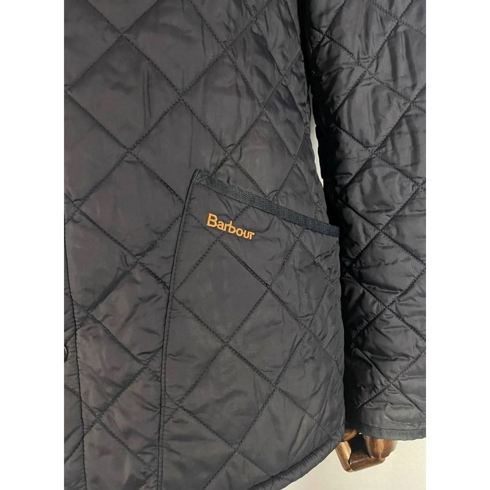 Barbour Barbour Mens Quilted Jacket Size S Navy Polyamide Long Sleeve Parka Coat Size US S / EU 44-46 / 1 - 6 Thumbnail