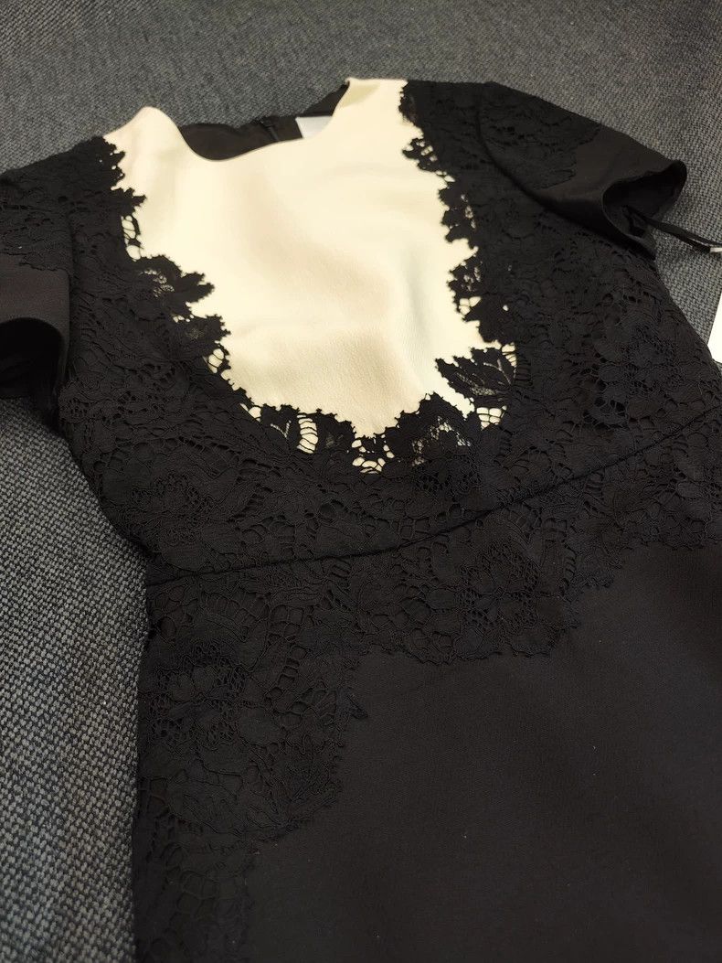 Valentino Valentino Wool patch lace dress Size XS / US 0-2 / IT 36-38 - 3 Thumbnail