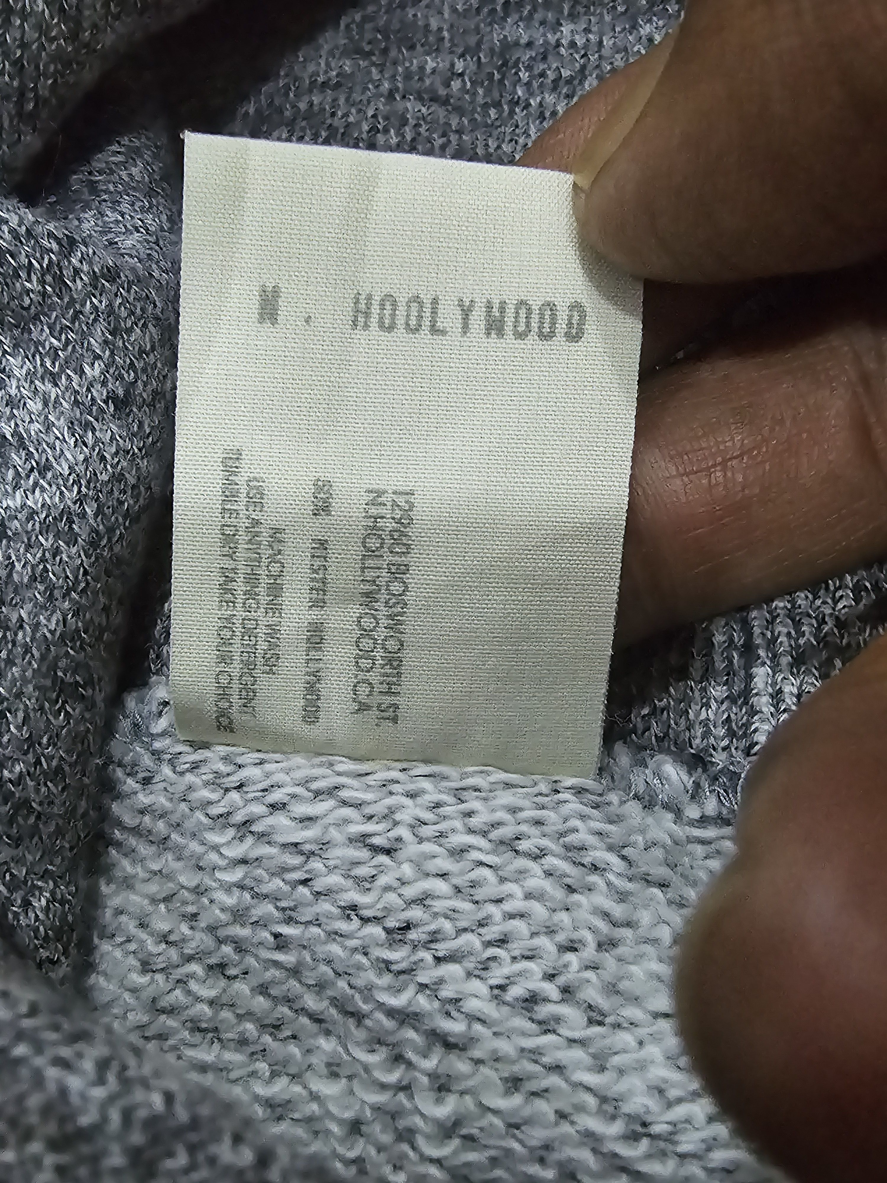 N.Hoolywood N. Hoolywood Mister Hollywood Hoodie 047Pieces Cotton XS Size XS / US 0-2 / IT 36-38 - 4 Thumbnail