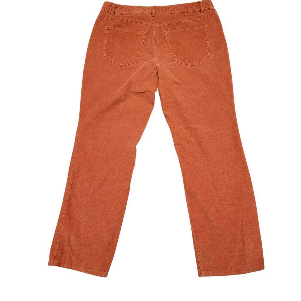 Talbots Talbots Heritage Stretch Corduroy Straight Leg Pants Sz 12 Size 34" / US 12 / IT 48 - 2 Thumbnail