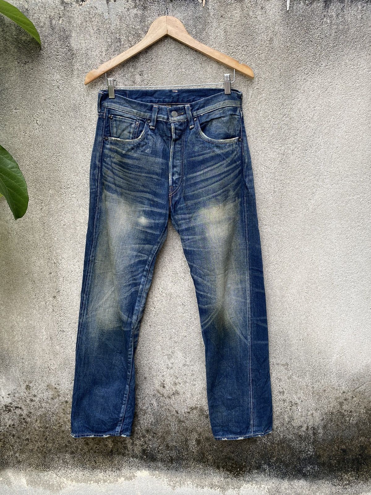 Levi's Vintage Clothing Vintage Levi’s 501xx Big E Selvedge Jeans Made in Japan Size US 31 - 1 Thumbnail