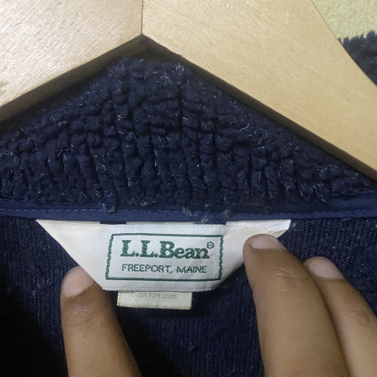 L.L. Bean Vintage llbean fleece sweater Size US L / EU 52-54 / 3 - 3 Thumbnail