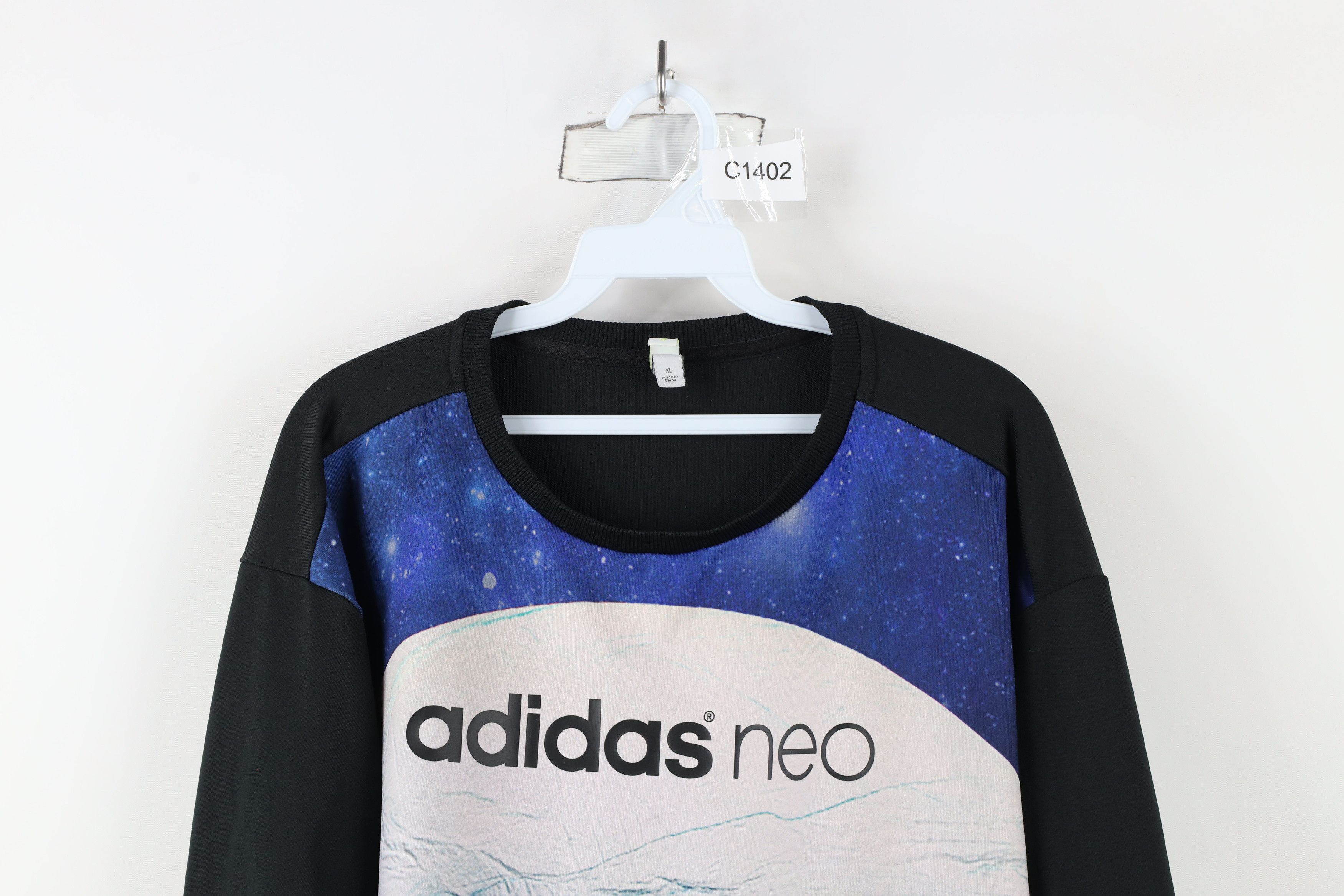 Adidas × Vintage Adidas Neo Space Moon Fantasy Crewneck Sweatshirt Size US XL / EU 56 / 4 - 2 Thumbnail