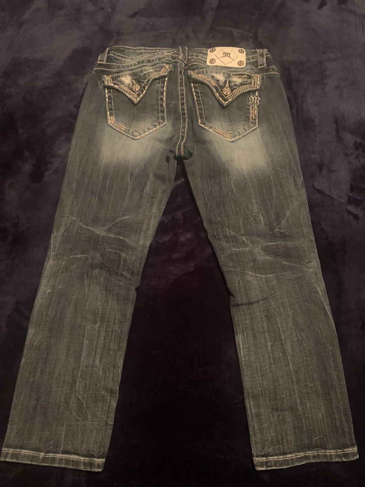 Vintage MissMe Jeans Streetwear Vintage Scene Fashion 2000s 00 women Size 28" / US 6 / IT 42 - 5 Thumbnail