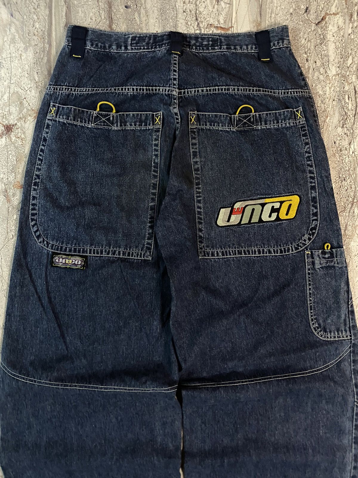 JNCO Vintage Y2K Baggy JNCO Endagered Species Hip-Hop Streetwear Size US 34 / EU 50 - 2 Thumbnail