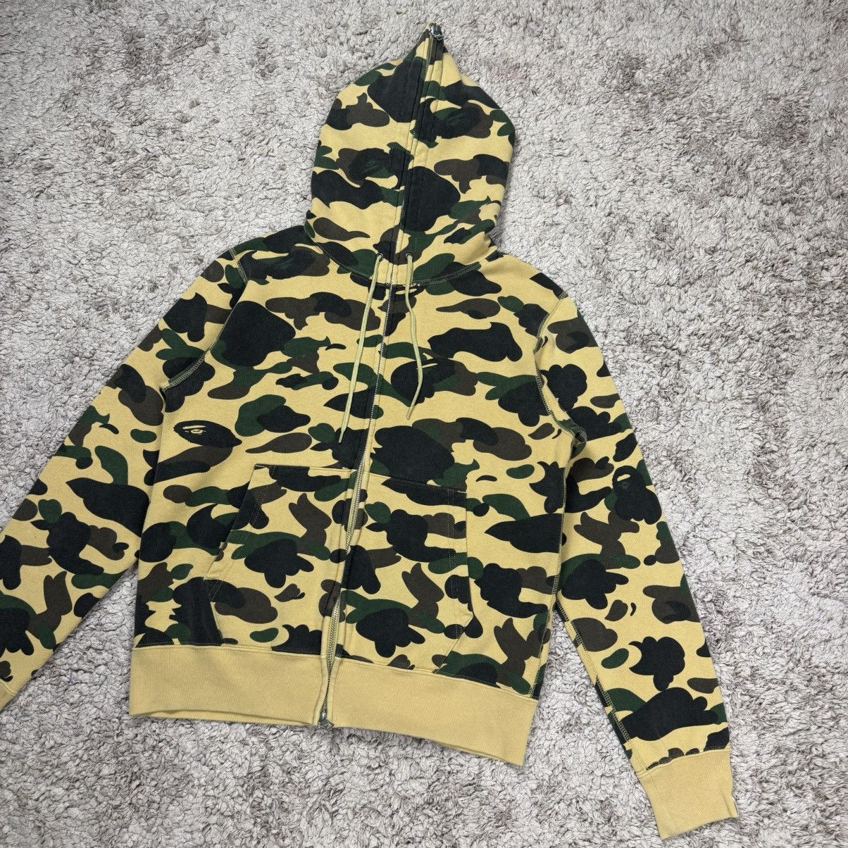 Bape Vintage Bape 1st Camo Fullzipper Hoodie Size US S / EU 44-46 / 1 - 4 Thumbnail