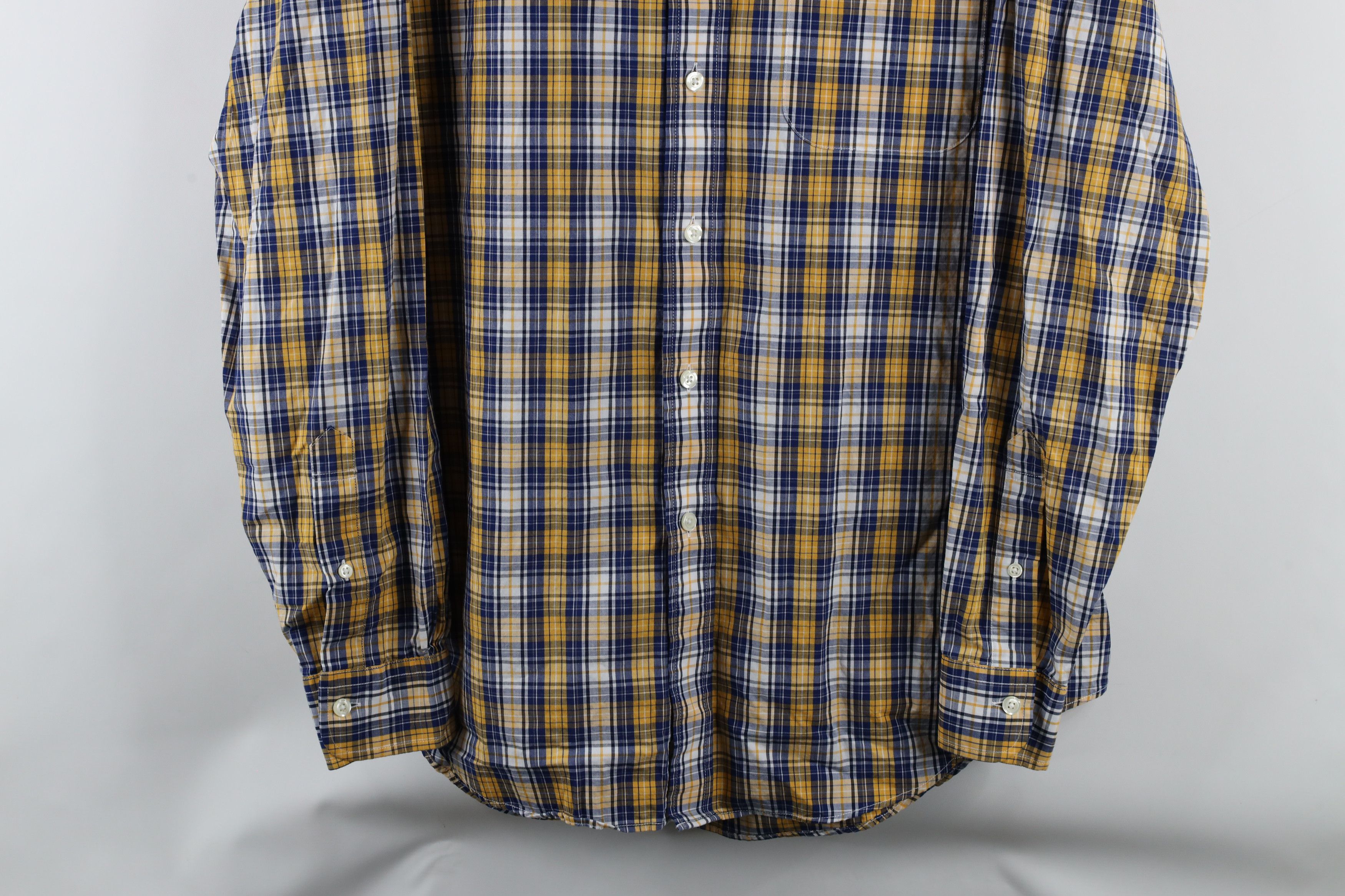 Brooks Brothers × Vintage Vintage 90s Brooks Brothers Regent Cotton Button Down Shirt Size US L / EU 52-54 / 3 - 3 Thumbnail