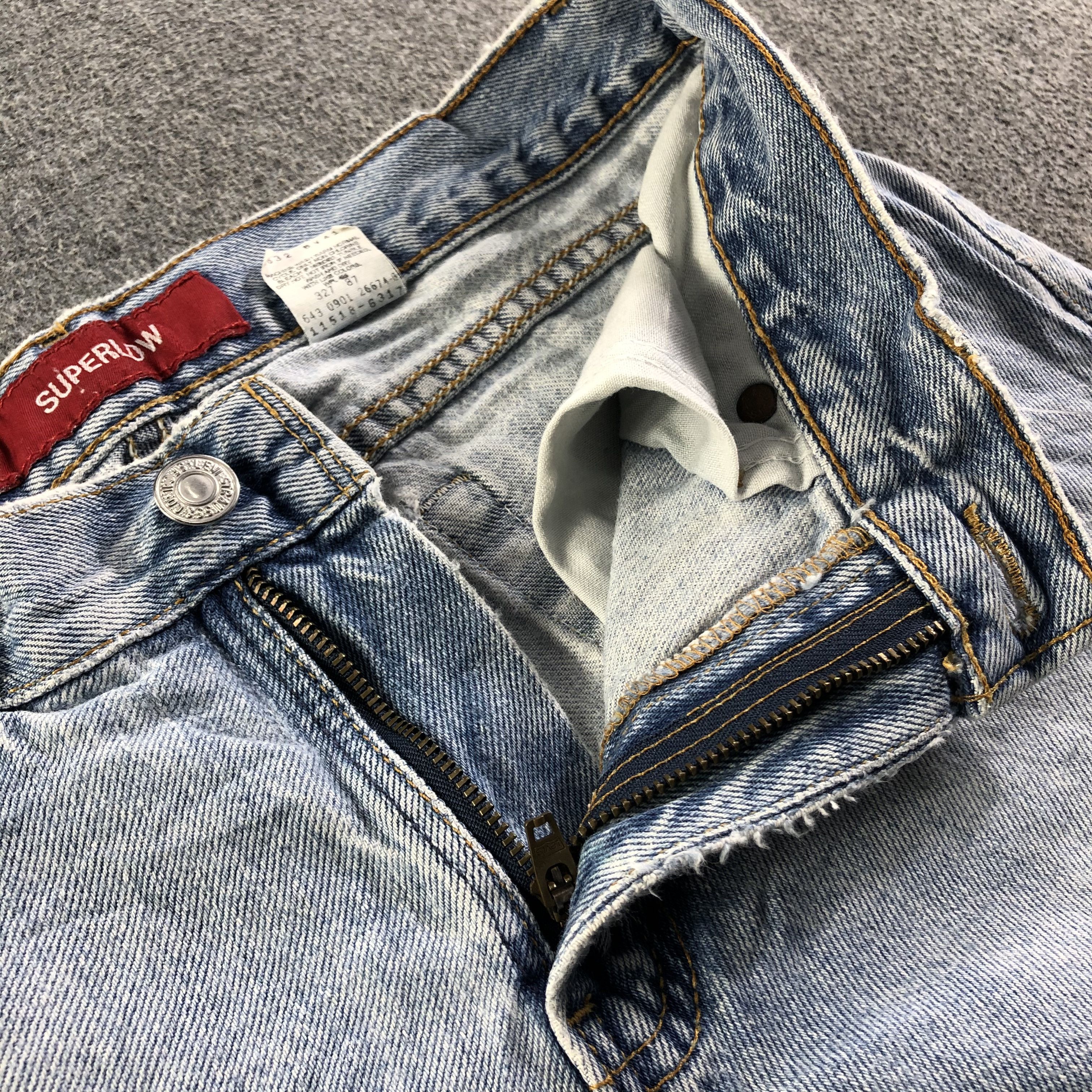 Levi's Vintage Light Wash Levis 518 Jeans-J3245 Size US 30 / EU 46 - 9 Thumbnail