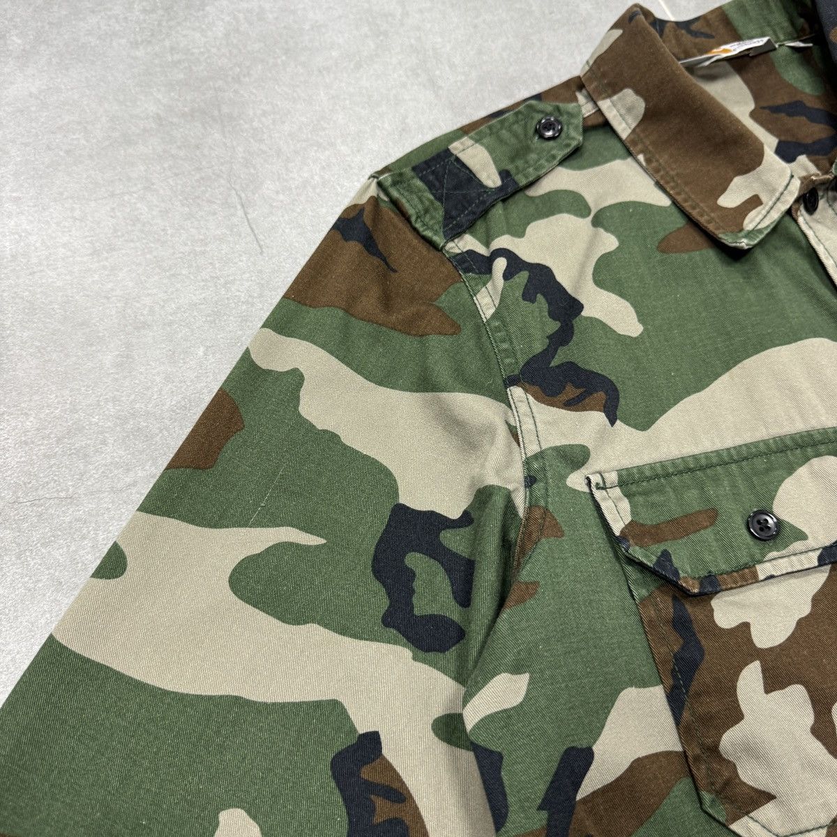 Carhartt Wip Carhartt WIP L/S Military Shirt Button Camouflage Men Size M Size US M / EU 48-50 / 2 - 5 Thumbnail