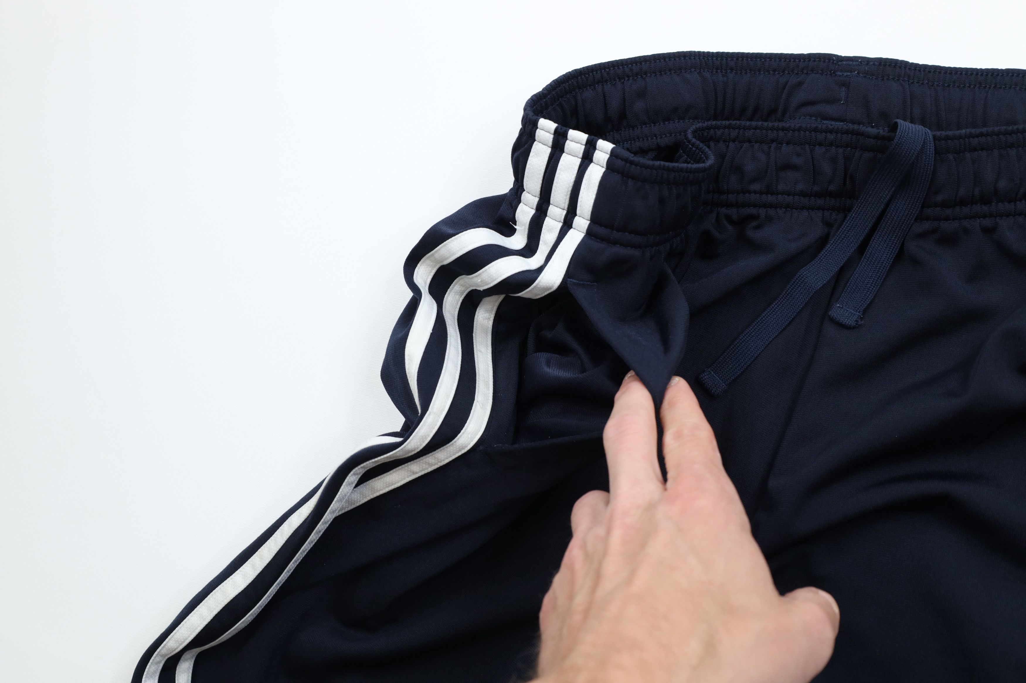 Adidas Vintage Y2K Adidas Spell Striped Wide Leg Sweatpants Blue Size US 38 / EU 54 - 9 Thumbnail