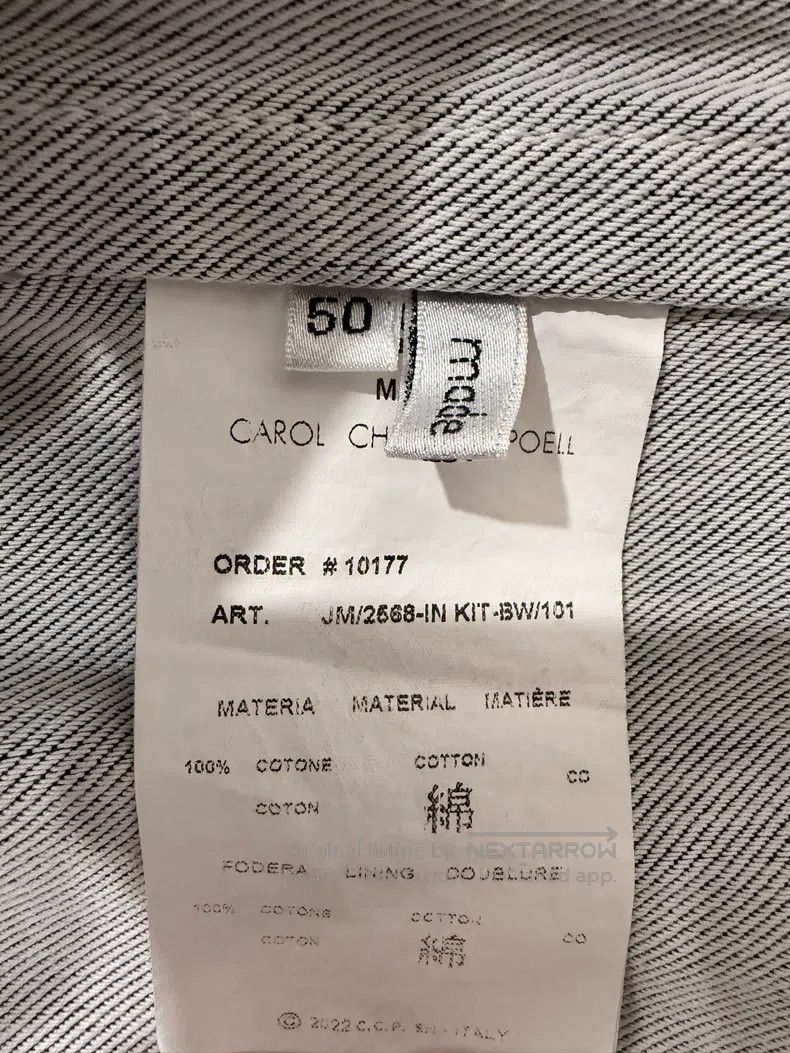 Carol Christian Poell Carol Christian Poell Short jacket Size US M / EU 48-50 / 2 - 3 Thumbnail