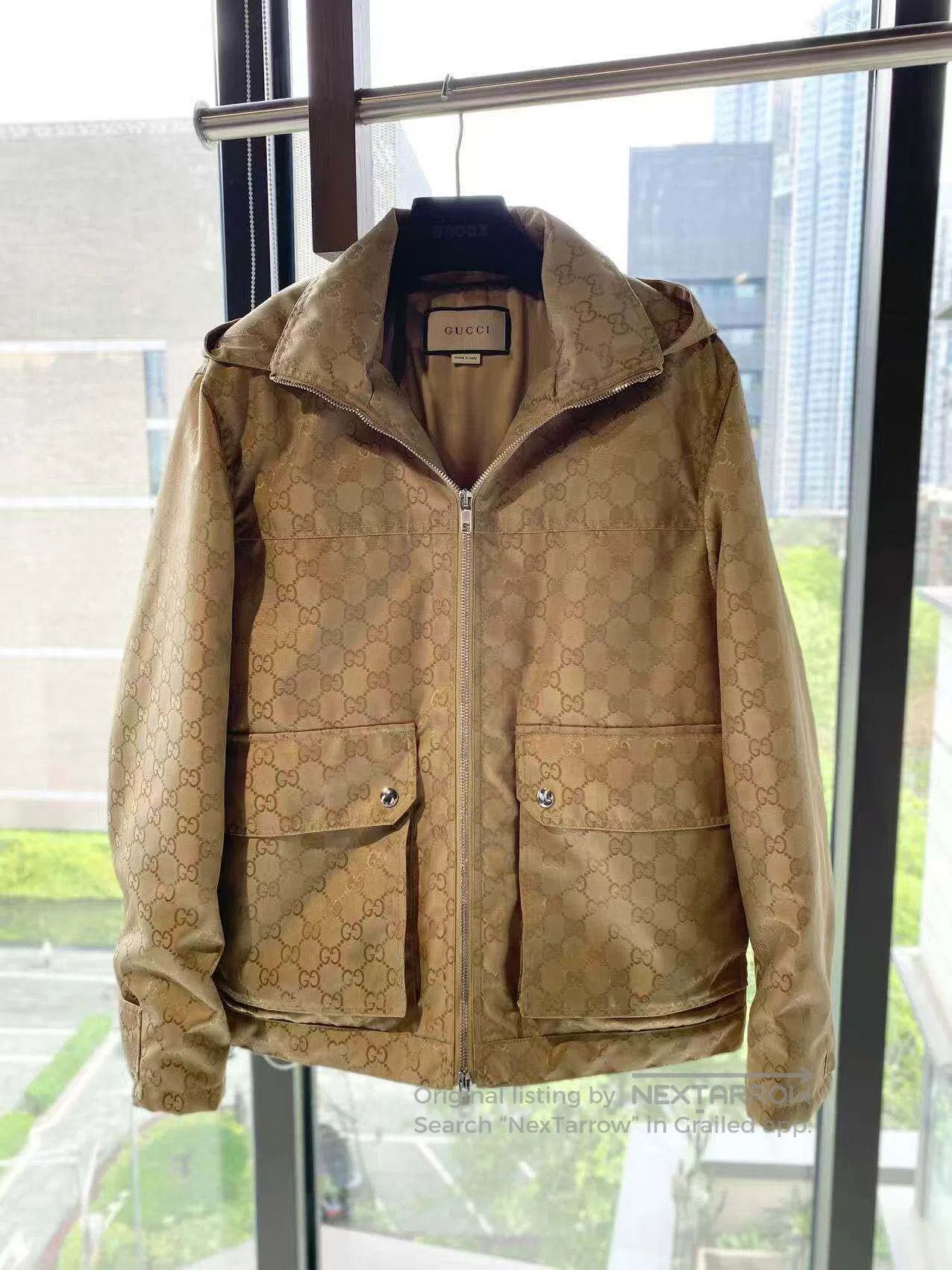 Gucci Guicci Full print of old flower coat| Size XS / US 0-2 / IT 36-38 - 2 Thumbnail