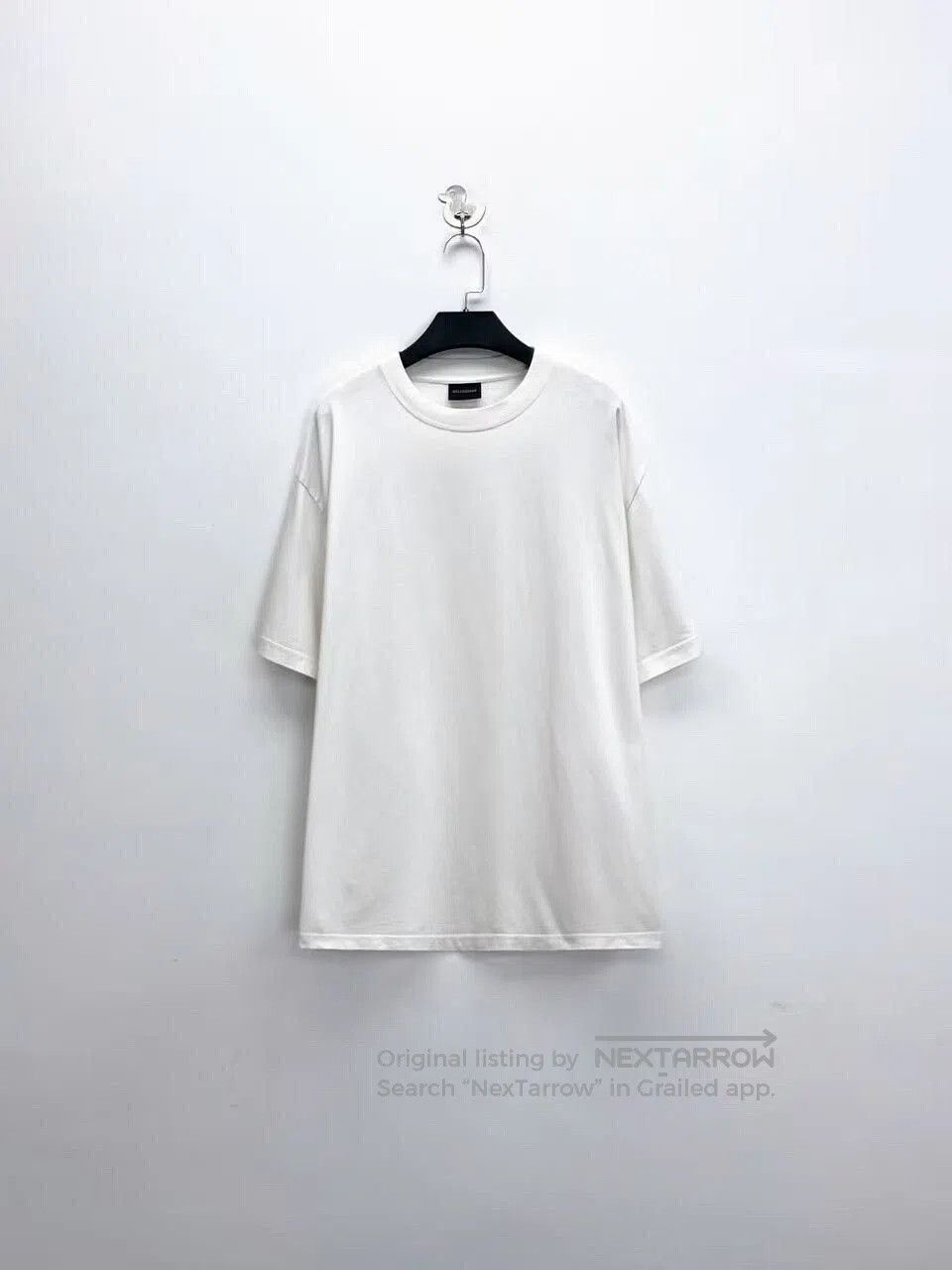 Balenciaga balenciaga white short sleeve logo t. Size US XS / EU 42 / 0 - 2 Thumbnail