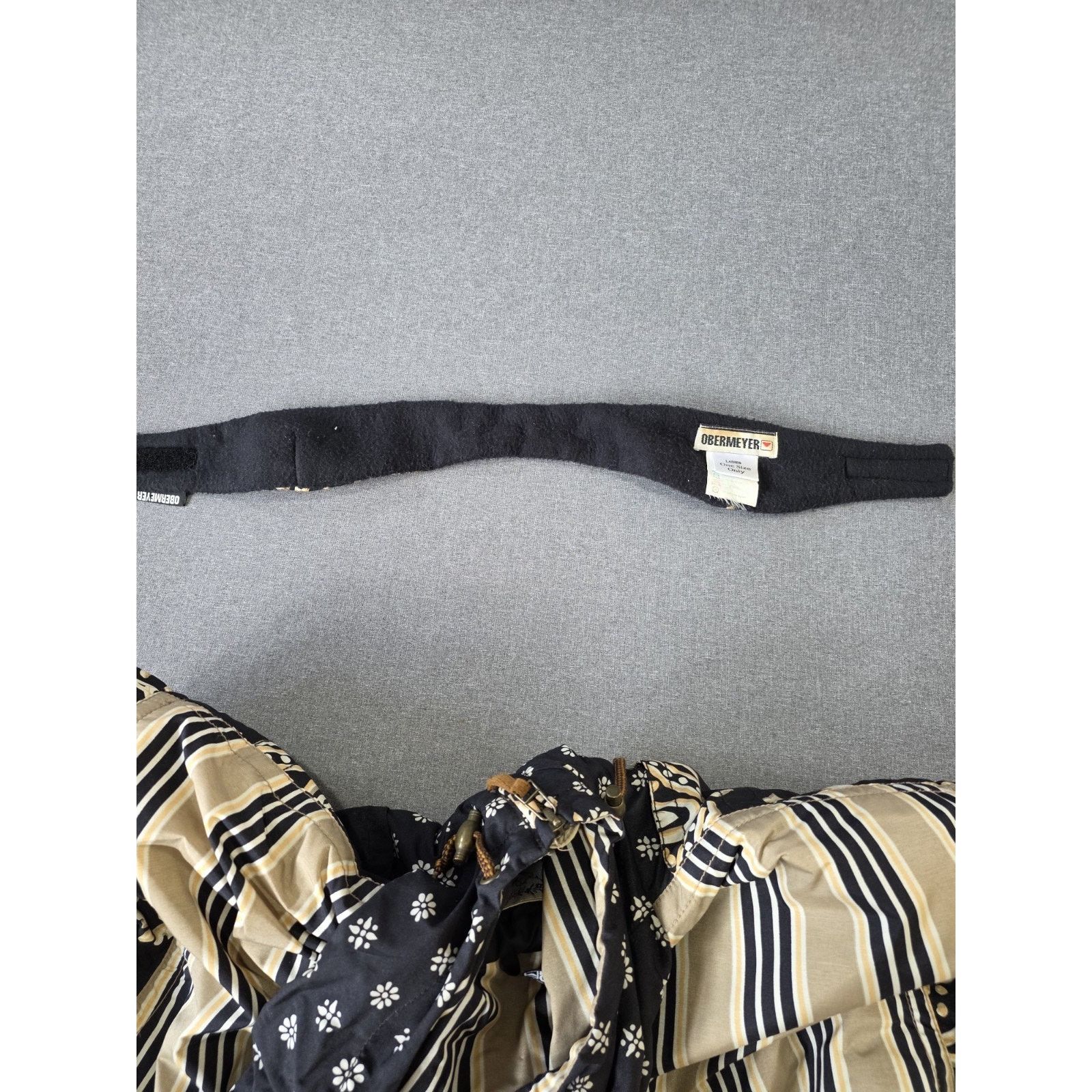 Obermeyer VTG Obermeyer Fanciful Jacket Black aztec Hood w headband Size S / US 4 / IT 40 - 13 Thumbnail