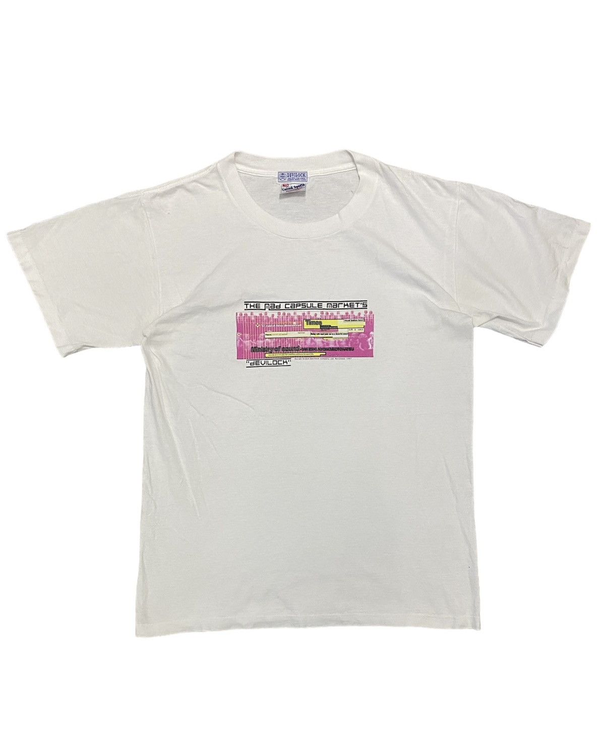Band Tees × Devilock × Japanese Brand 1997 Devilock x Cyberpunk Band Size US M / EU 48-50 / 2 - 1 Thumbnail