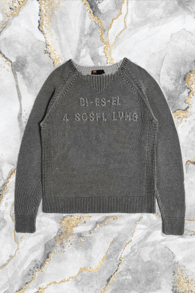 Diesel Vintage Diesel Opium Style Knit Sweater Size US L / EU 52-54 / 3 - 1 Thumbnail