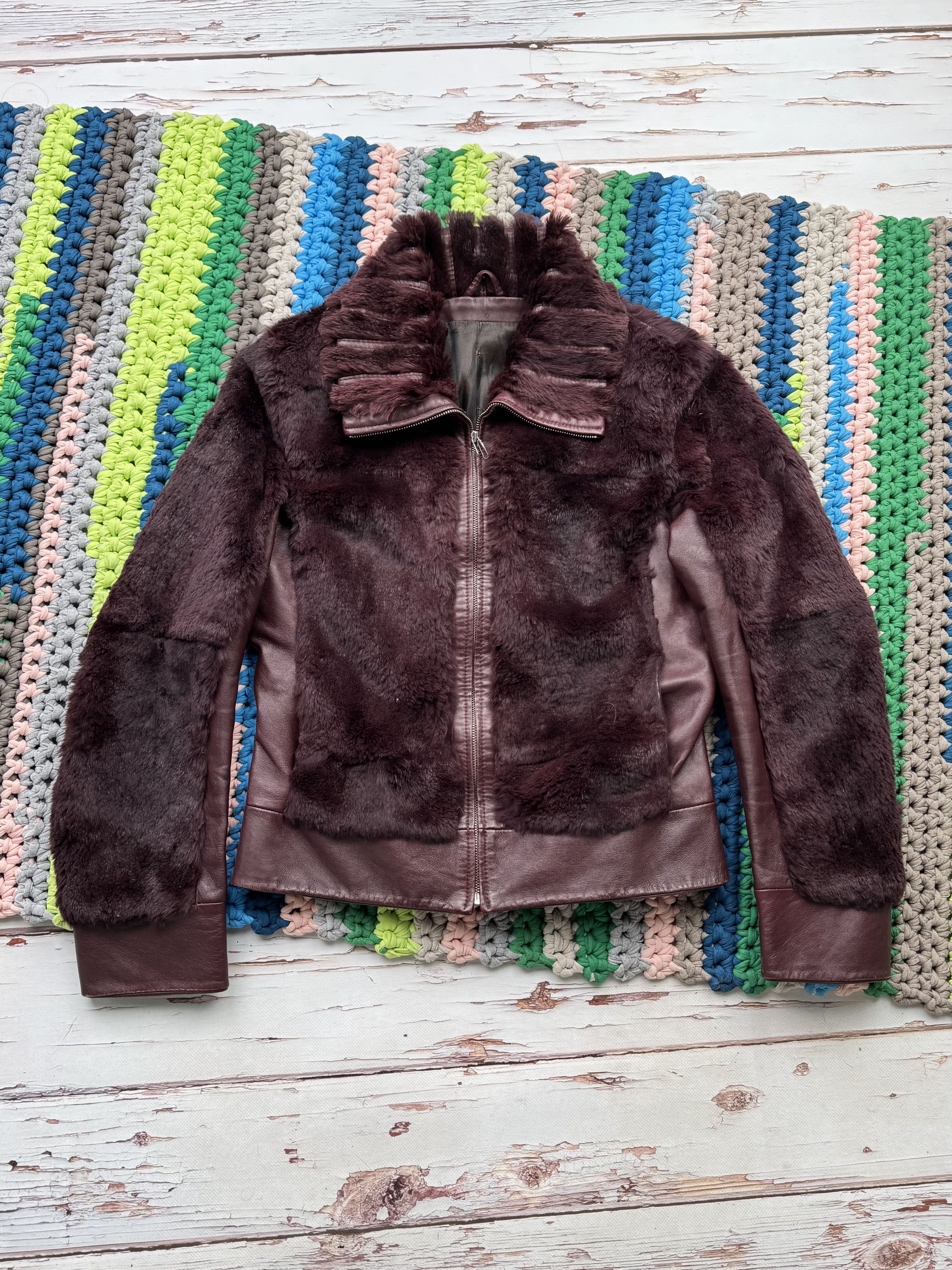 Hysteric Glamour Vintage Real Fur Cropped Jacket (V316)D15 Size M / US 6-8 / IT 42-44 - 1 Thumbnail