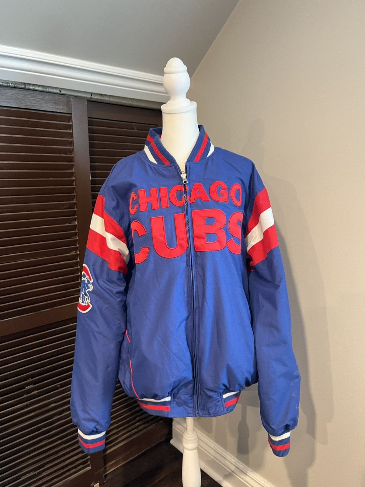 Vintage 1969 Chicago Cubs Reversible Bomber Jacket Size US M / EU 48-50 / 2 - 1 Thumbnail