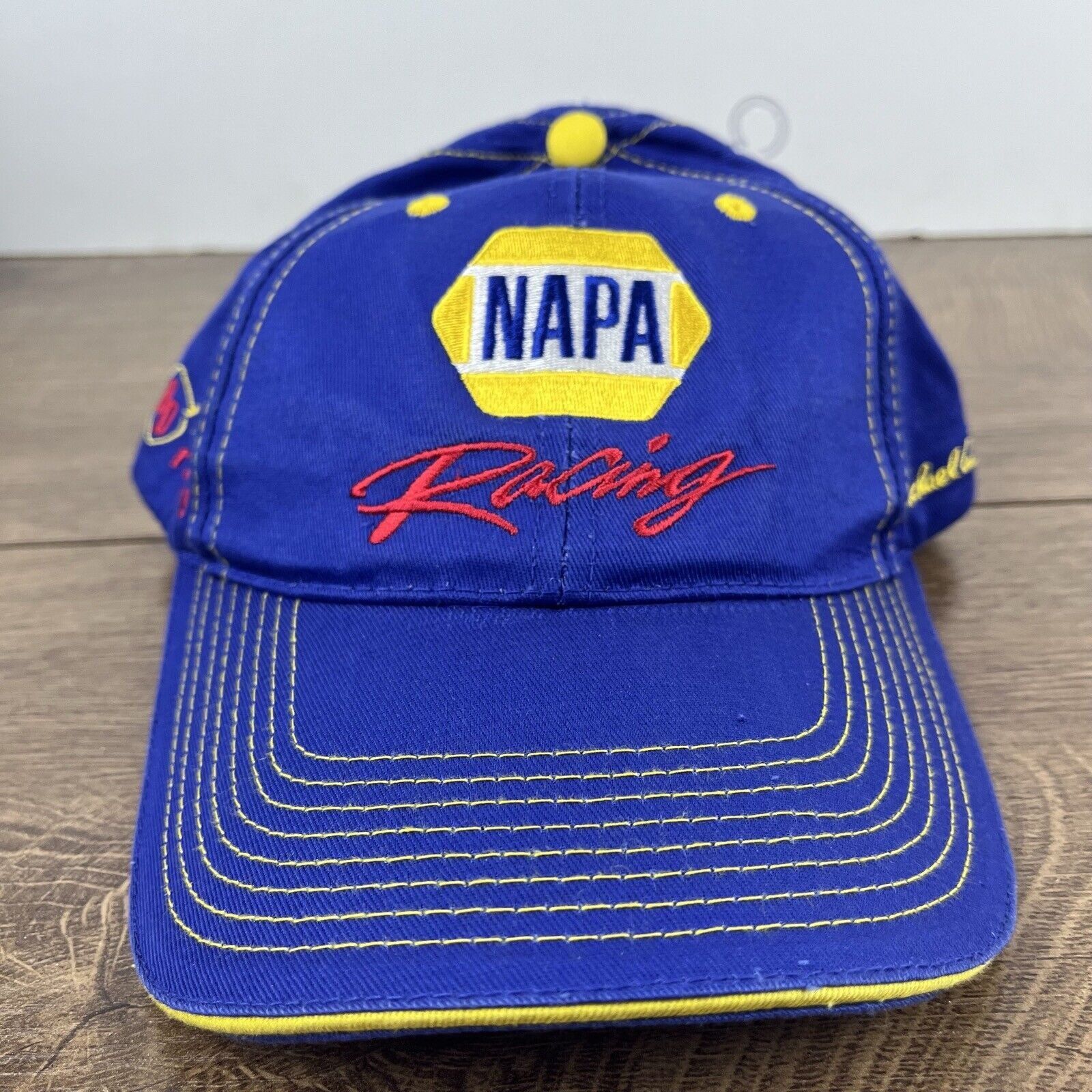 Other Bill Davis Racing Hat NASCAR Racing Hat Blue Cap Adjustable Size ONE SIZE - 3 Thumbnail