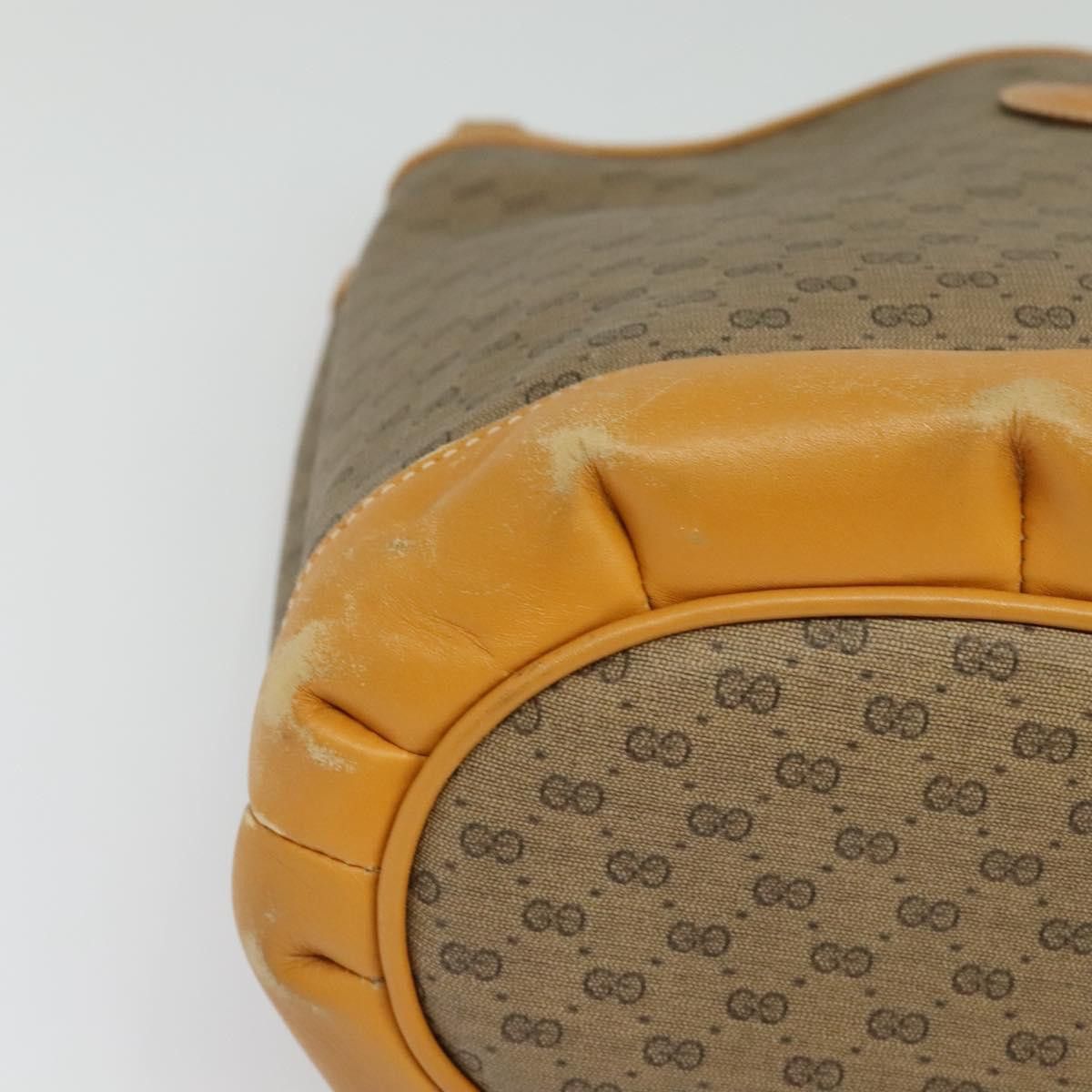 Gucci GUCCI Micro GG Supreme Shoulder Bag Pvc Beige Gold 001 14 Size ONE SIZE - 10 Thumbnail