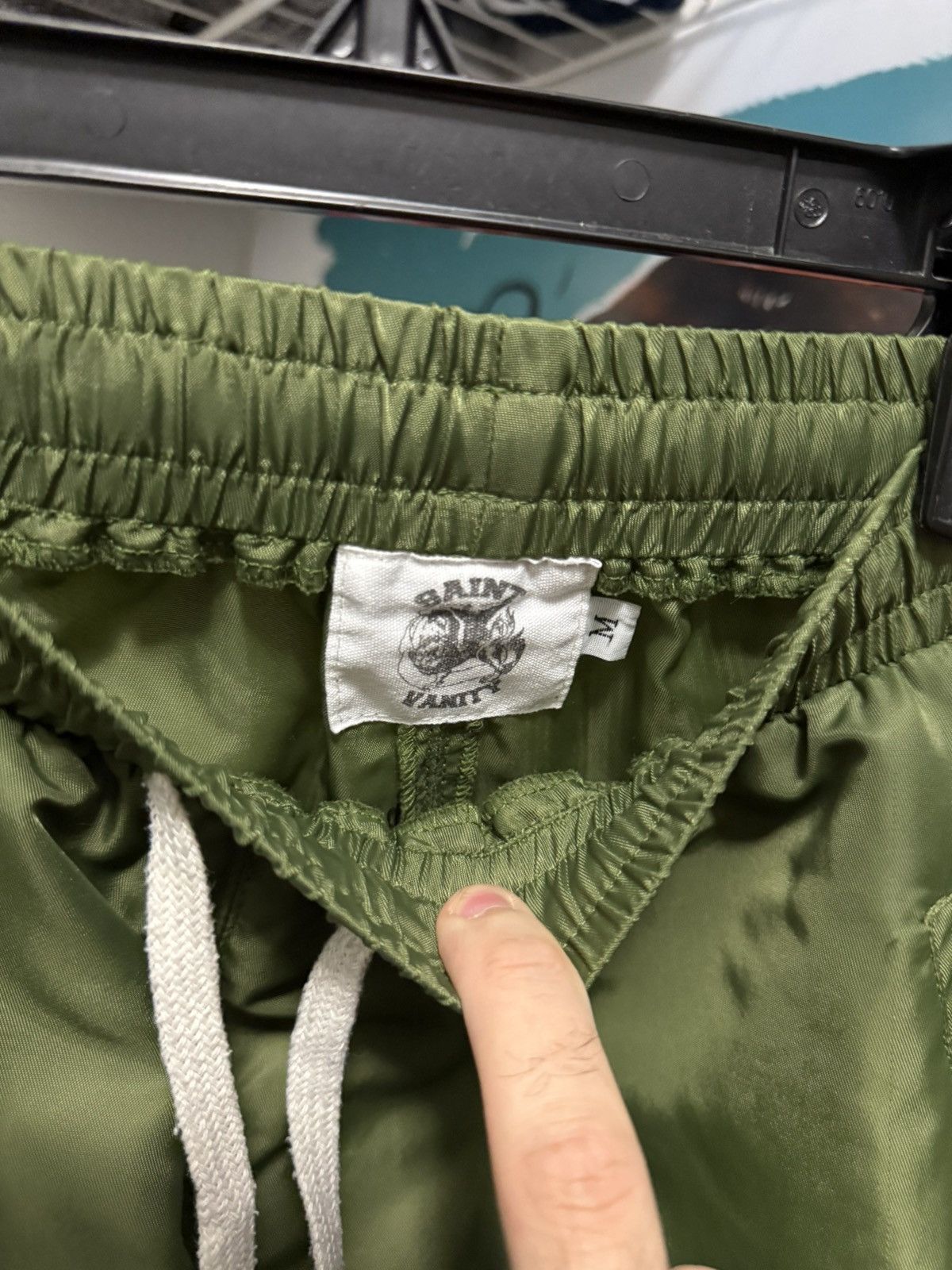 Saint Vanity GREEN SAINT VANITY SHORTS Size US 32 / EU 48 - 3 Thumbnail